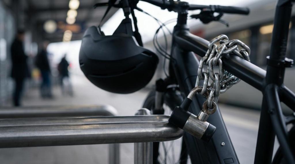NooMii Fahrradschloss für Pendler und E-Bikes wählen