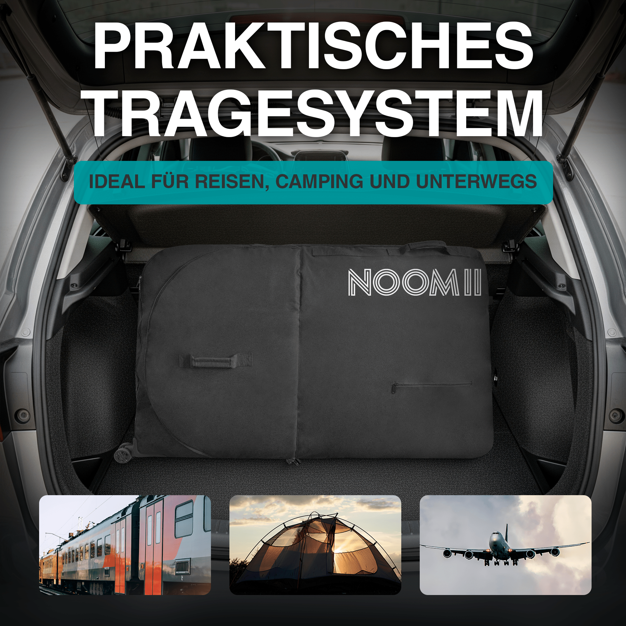 Sicher unterwegs: Die perfekte Fahrrad-Transporttasche für Reisen & Abenteuer - NooMii