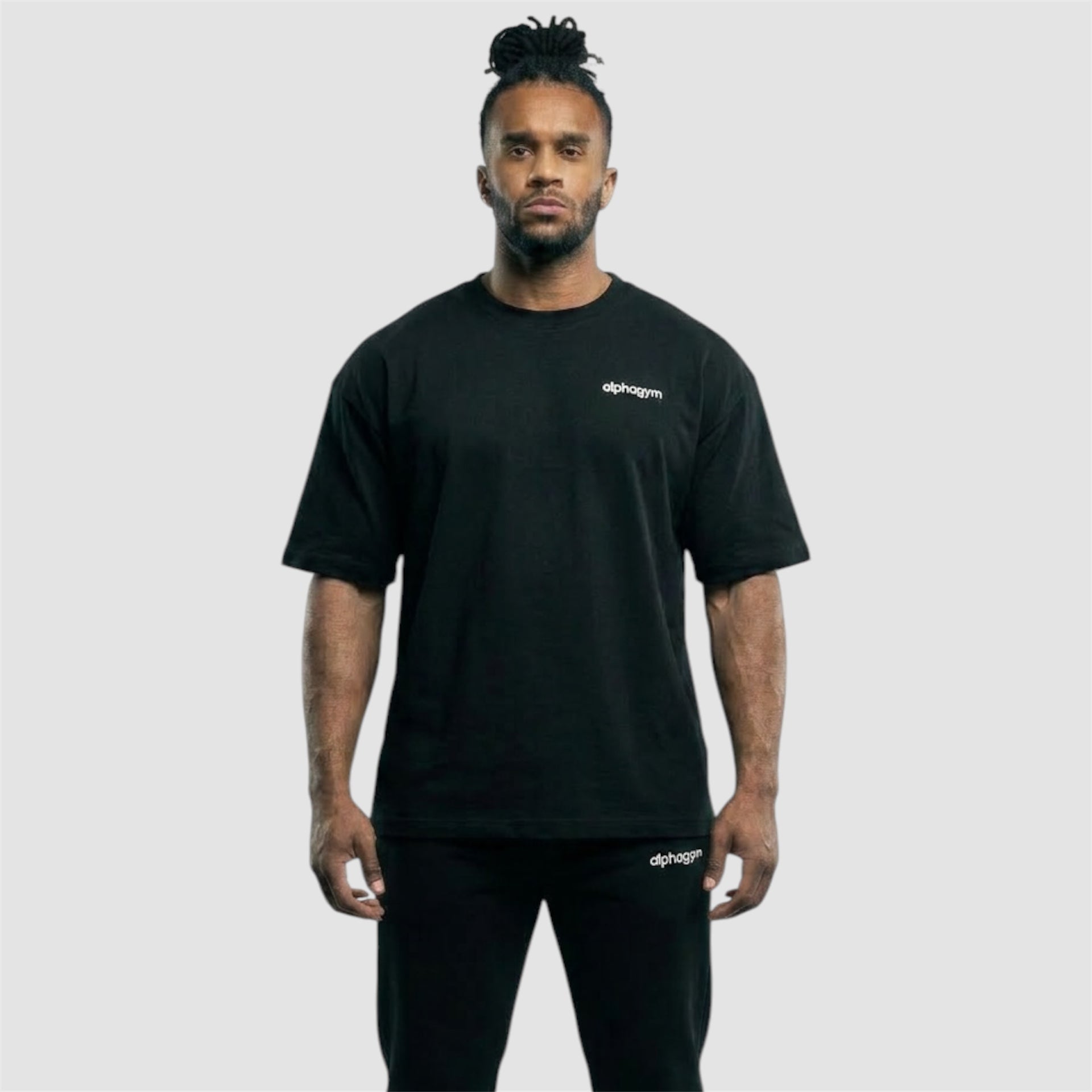 ALPHA GYM STUDIO T-SHIRT BLACK