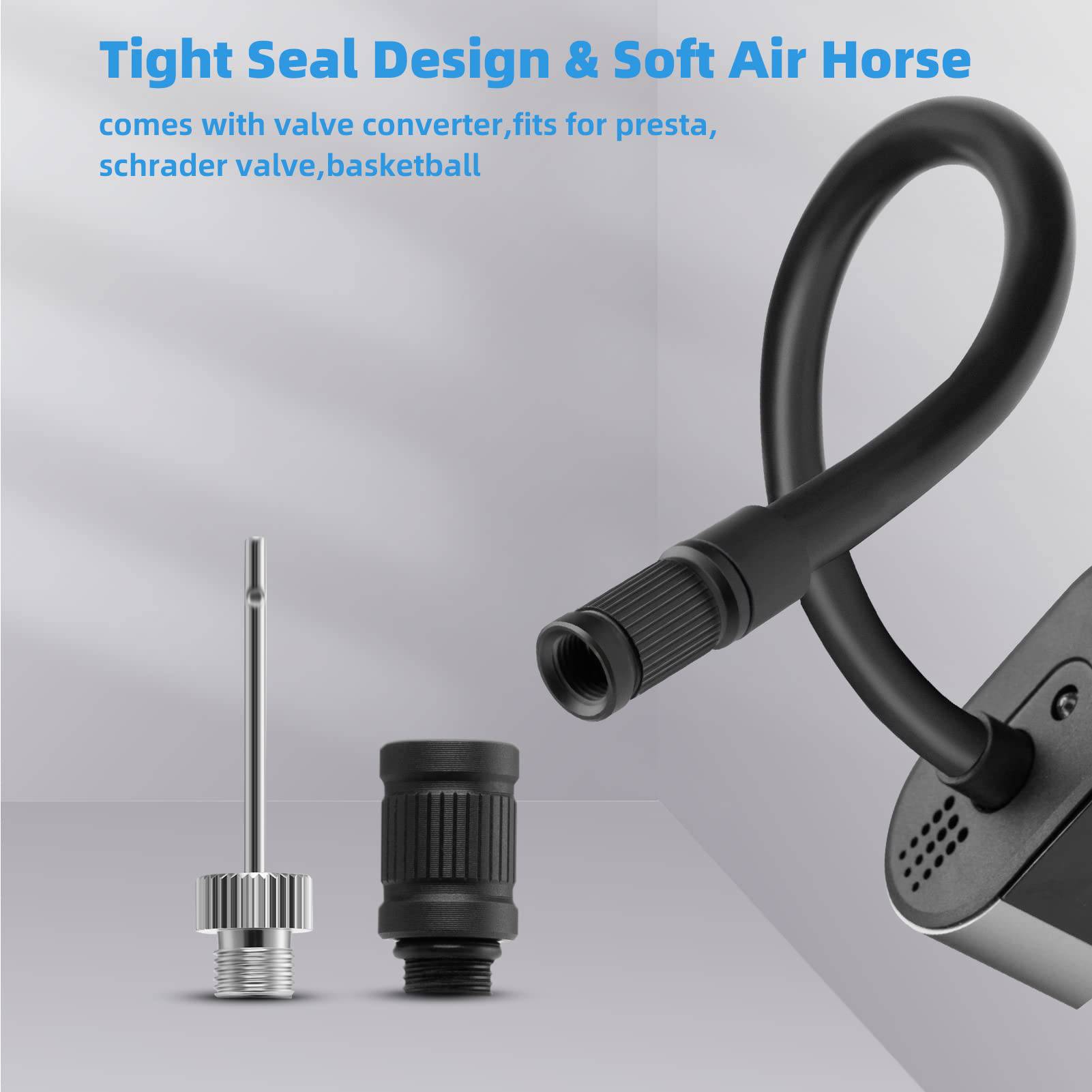 A8 Fahrradpumpe Elektrisch Luftpumpe 150PSI - Fahrrad Luftpumpen ROCKBROS - EU - NooMii