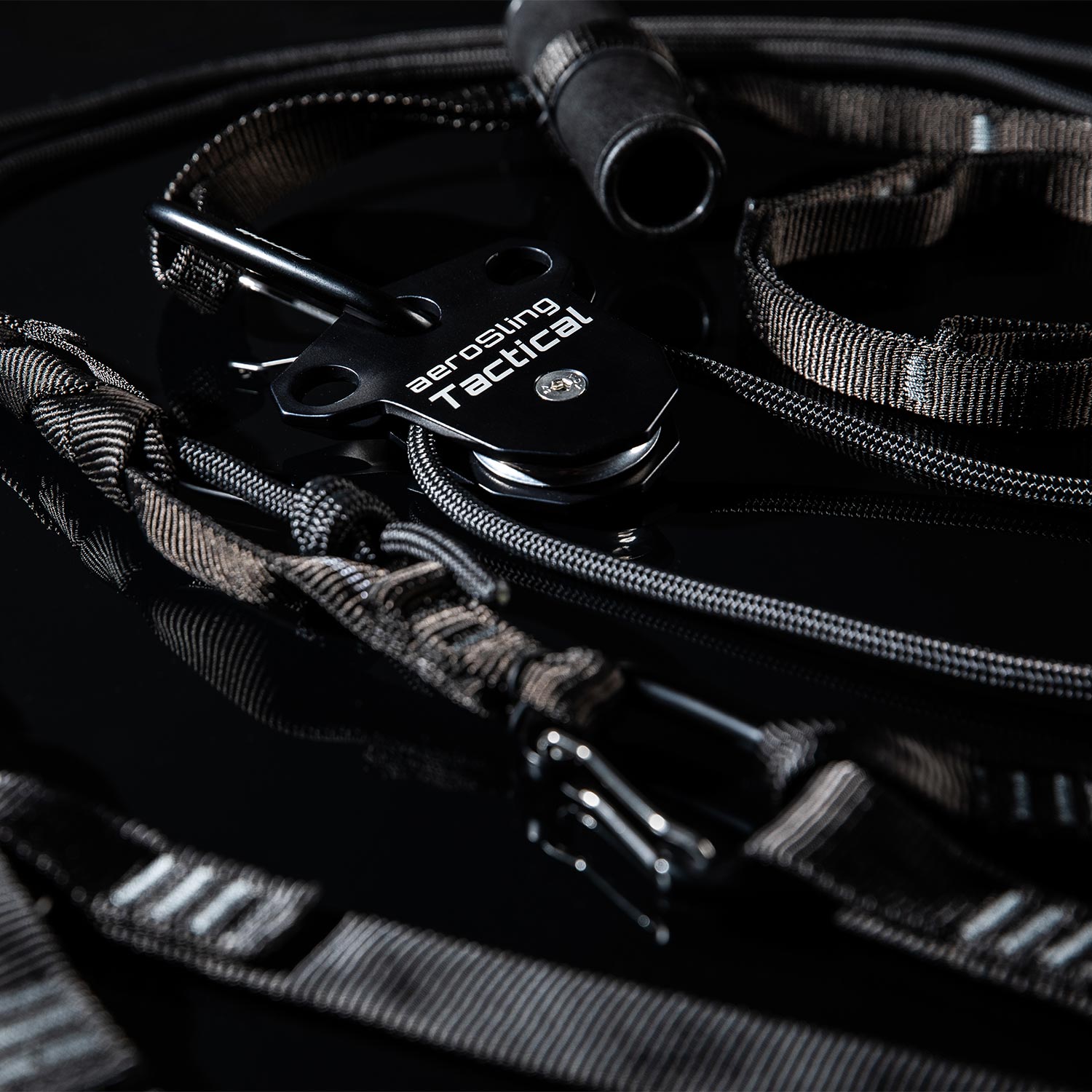 aeroSling Tactical - Full - Black High - End Slingtrainer - aerobis fitness - NooMii