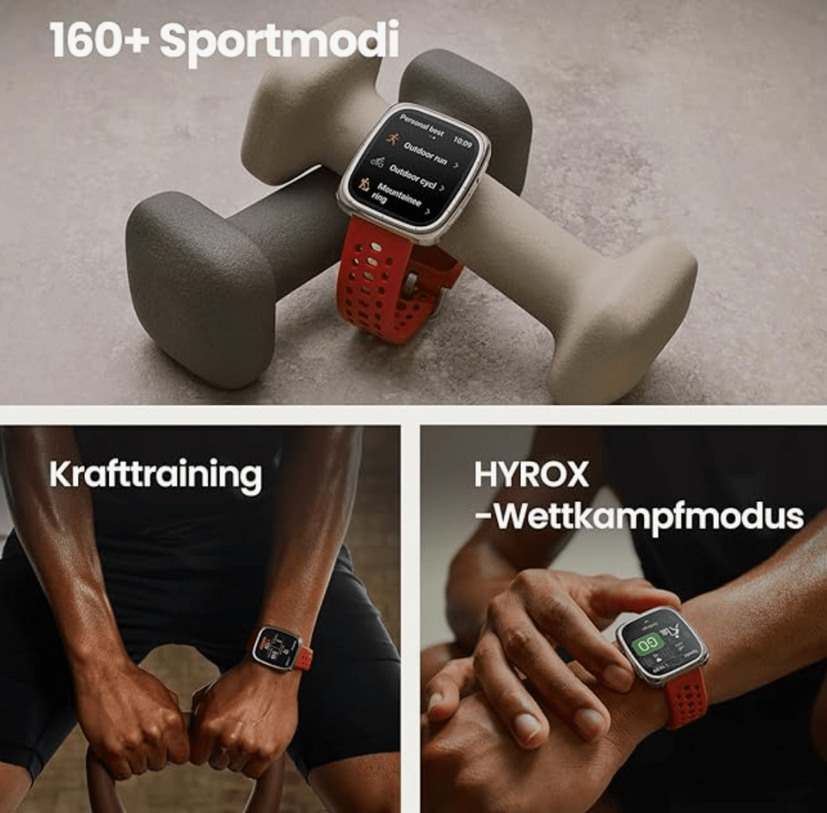 Amazfit Active 2 (Square) - Black - Smartwatch Amazfit - NooMii