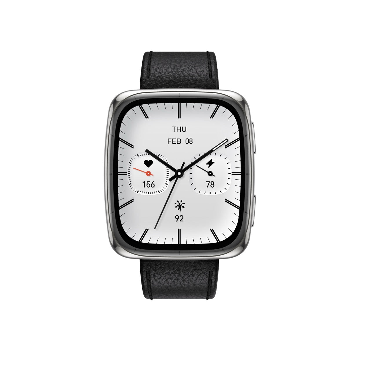 Amazfit Active 2 (Square) - Black - Smartwatch Amazfit - NooMii