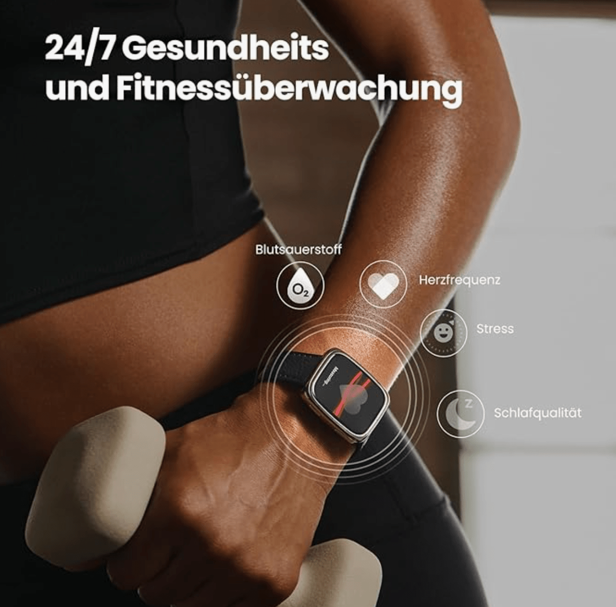 Amazfit Active 2 (Square) - Black - Smartwatch Amazfit - NooMii
