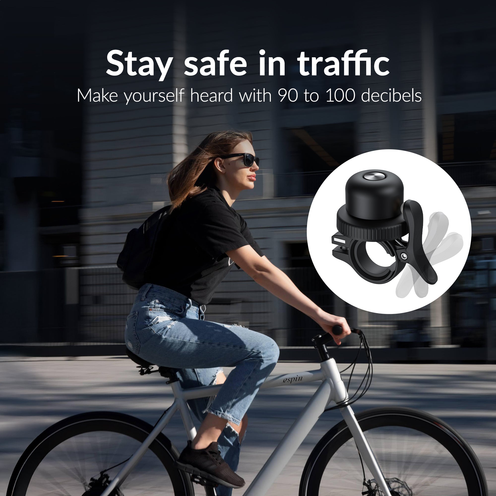 Beeep BeTag Fahrradklingel – Smart Tracker Google Find My Device - NooMii