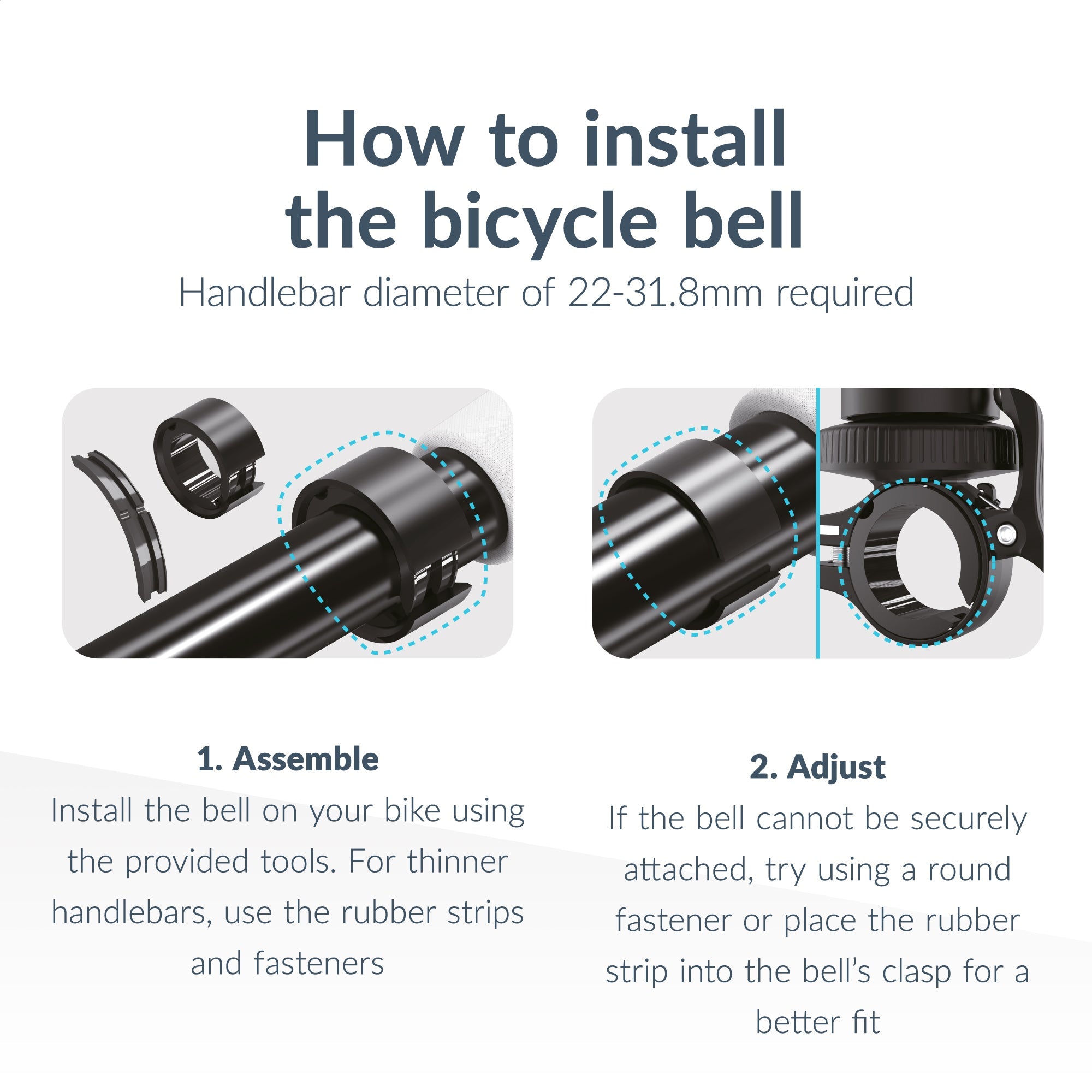 Beeep BeTag Fahrradklingel – Smart Tracker Google Find My Device - NooMii