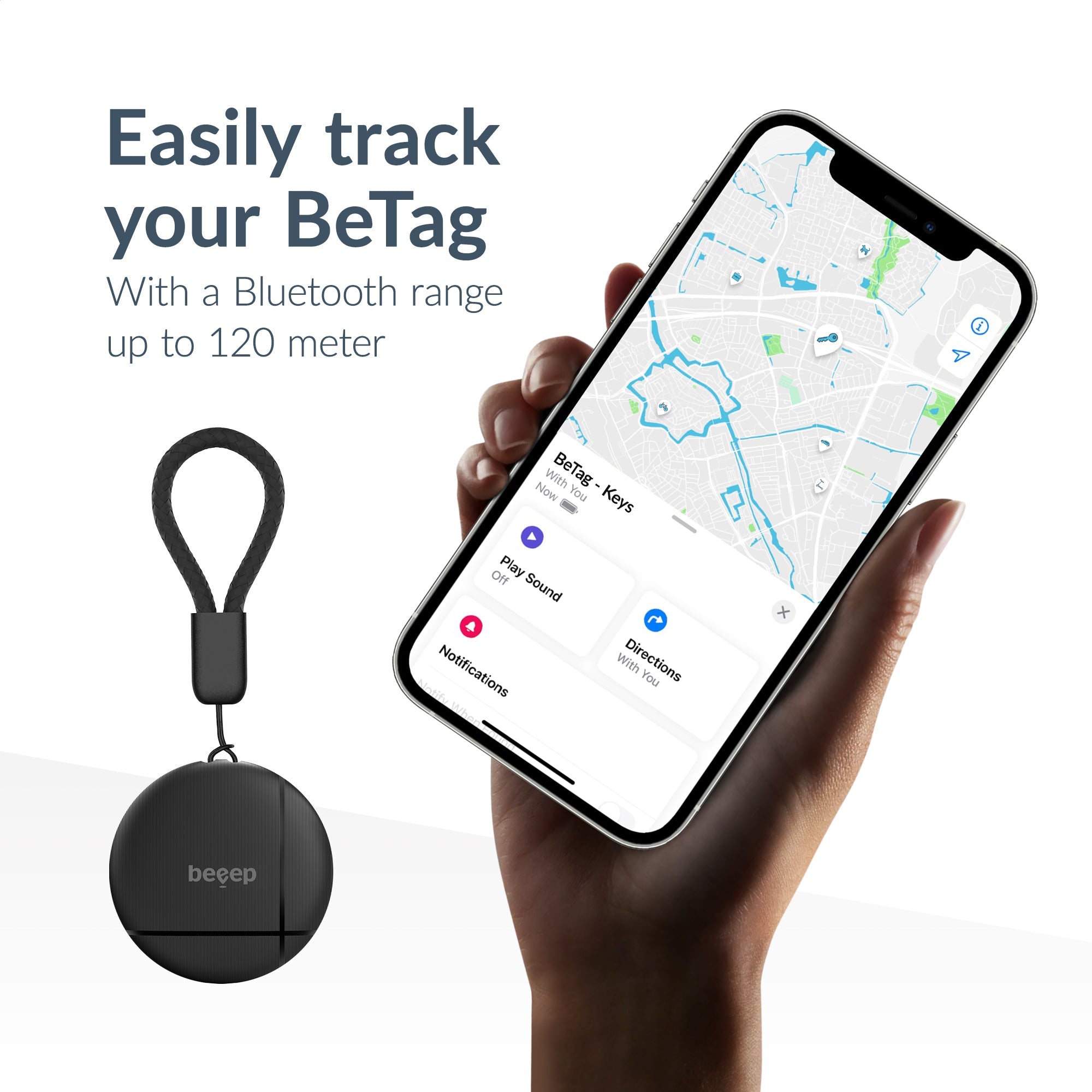 Beeep BeTag – Smart Tracker Apple Find My 3er Pack - NooMii