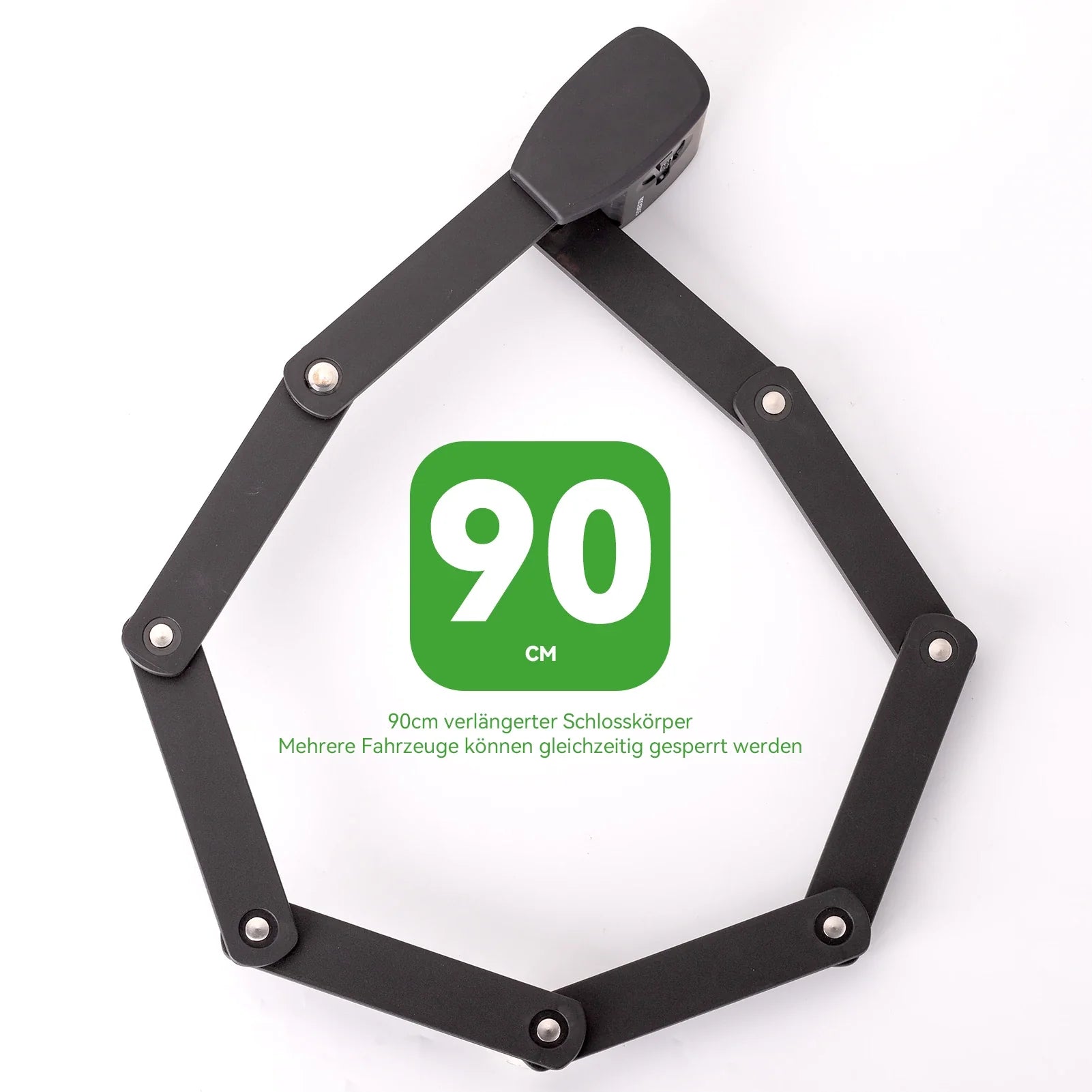 Fahrrad Fingerabdruck Faltschloss USB - Aufladung - Fahrradschloss ROCKBROS - EU - NooMii