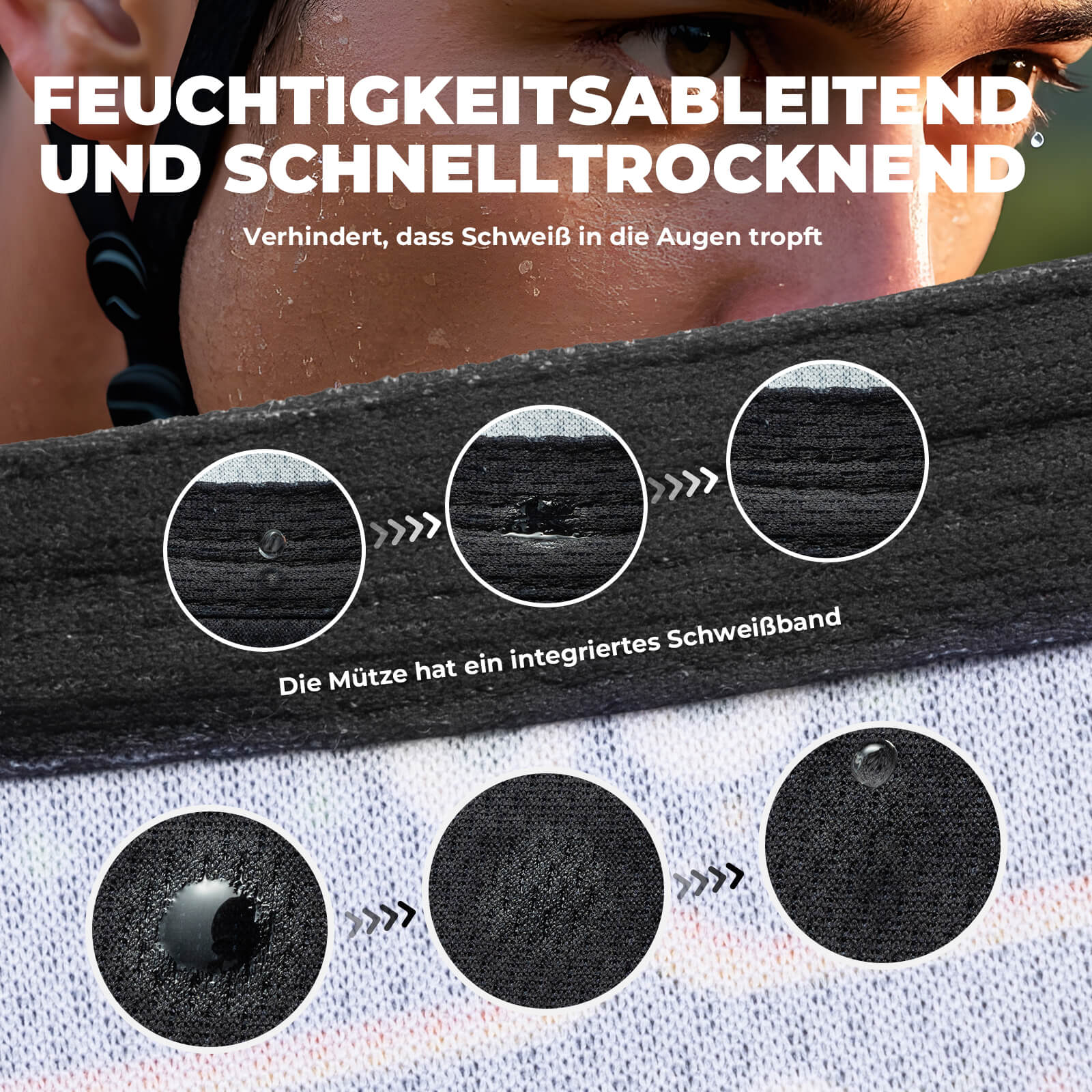 Fahrrad Kappe Sommer Fahrradmütze - Fahrrad Mütze ROCKBROS - EU - NooMii