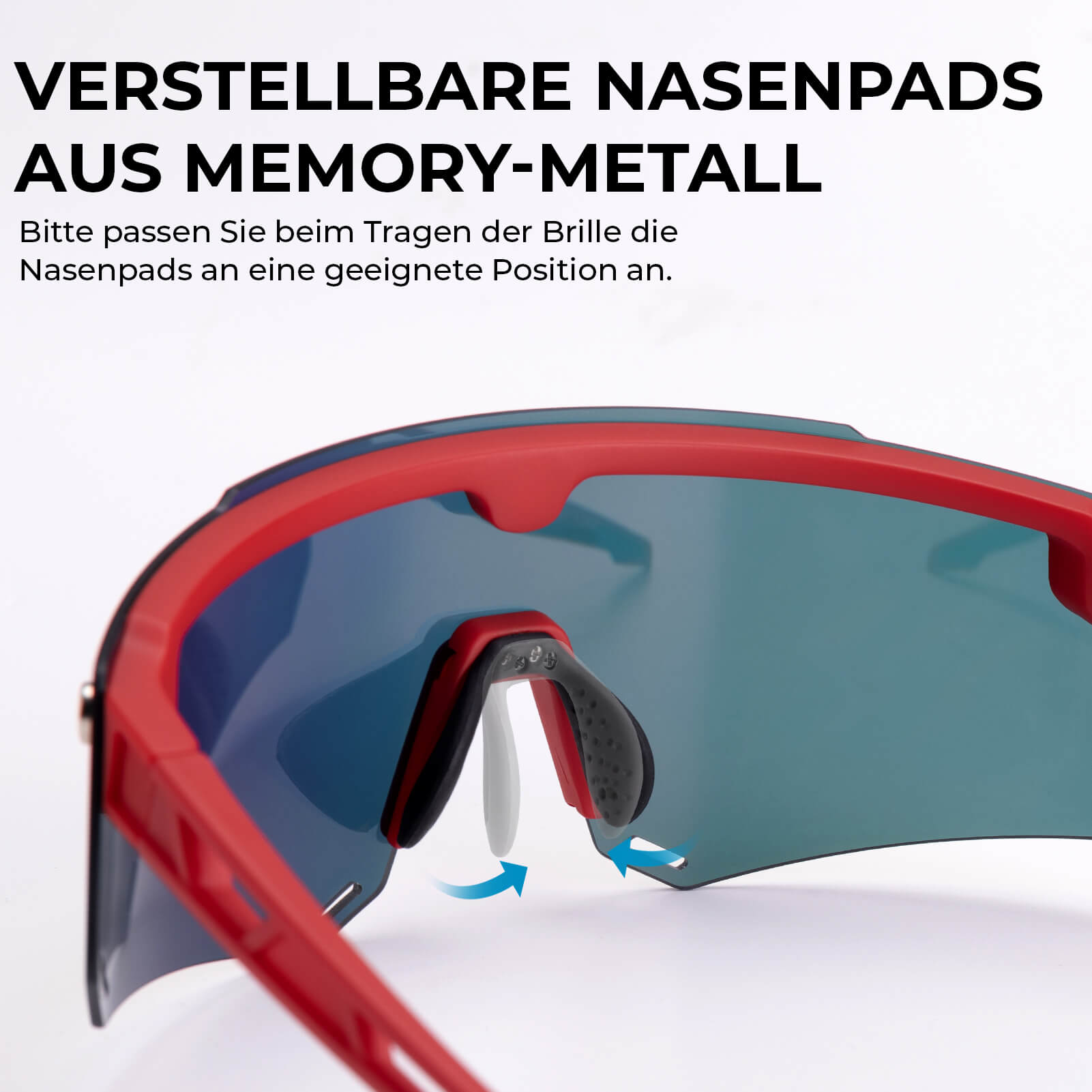 Fahrradbrille Polarisiert Magnetische Haftung Herren/Damen - Fahrradbrille ROCKBROS - EU - NooMii
