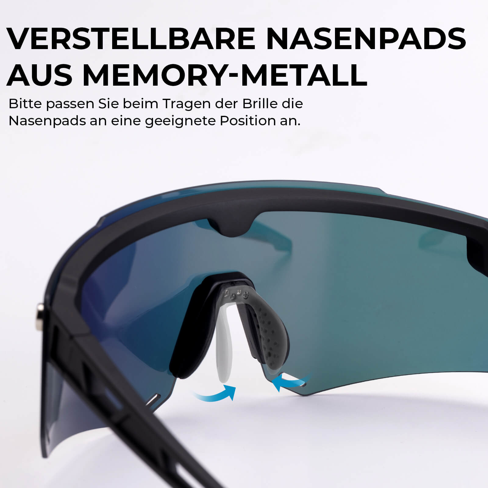Fahrradbrille Polarisiert Magnetische Haftung Herren/Damen - Fahrradbrille ROCKBROS - EU - NooMii