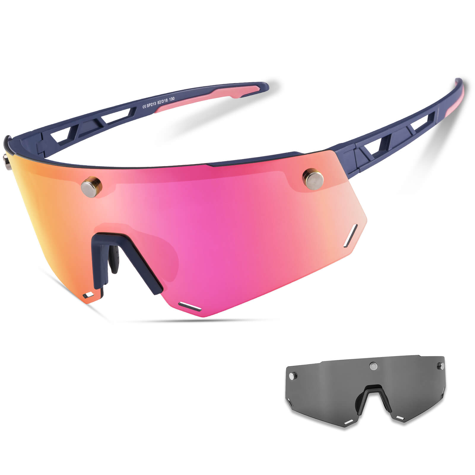 Fahrradbrille Polarisiert Magnetische Haftung Herren/Damen - Fahrradbrille ROCKBROS - EU - NooMii