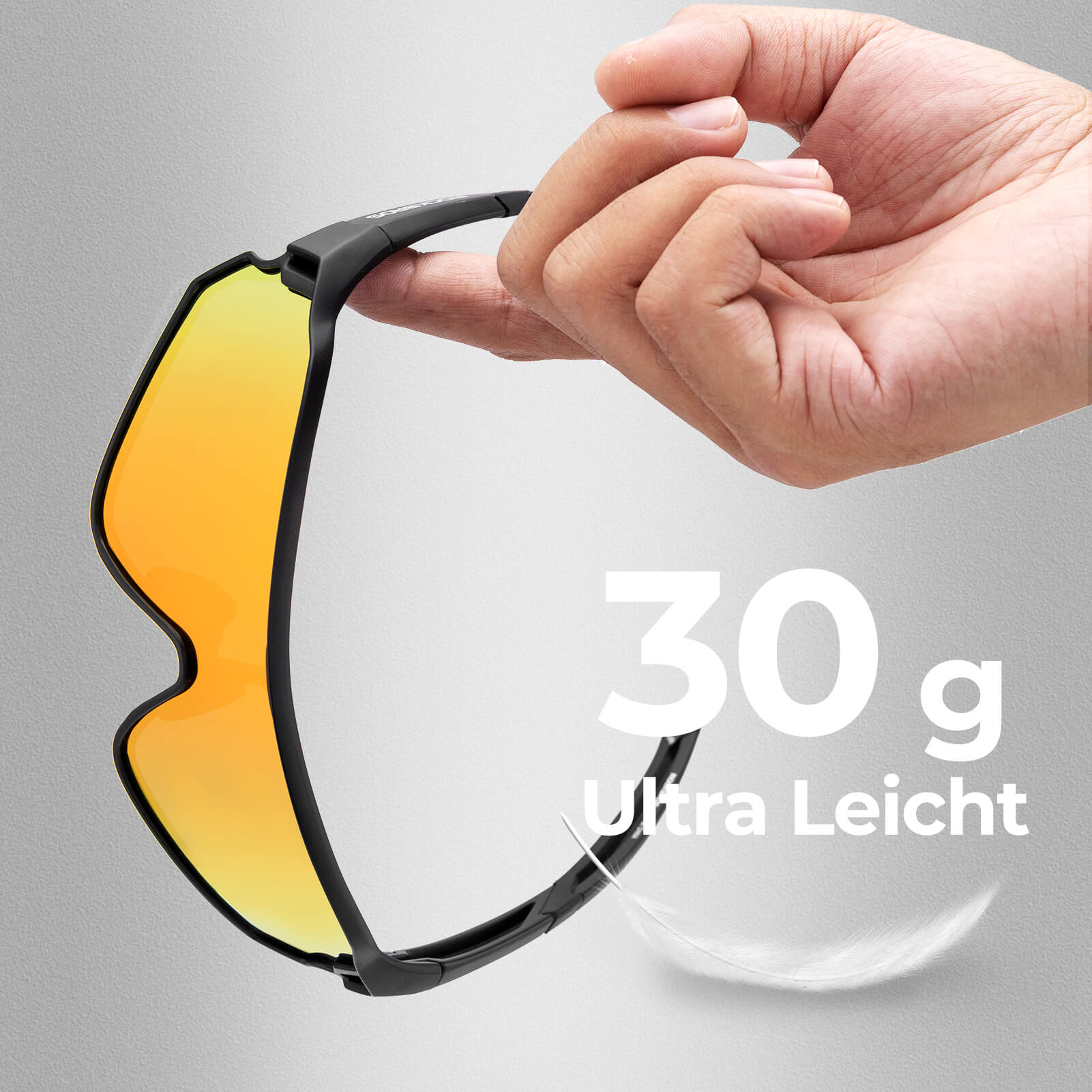 Fahrradbrille Polarisiert UV400 Schutz Ultraleicht - Fahrradbrille ROCKBROS - EU - NooMii