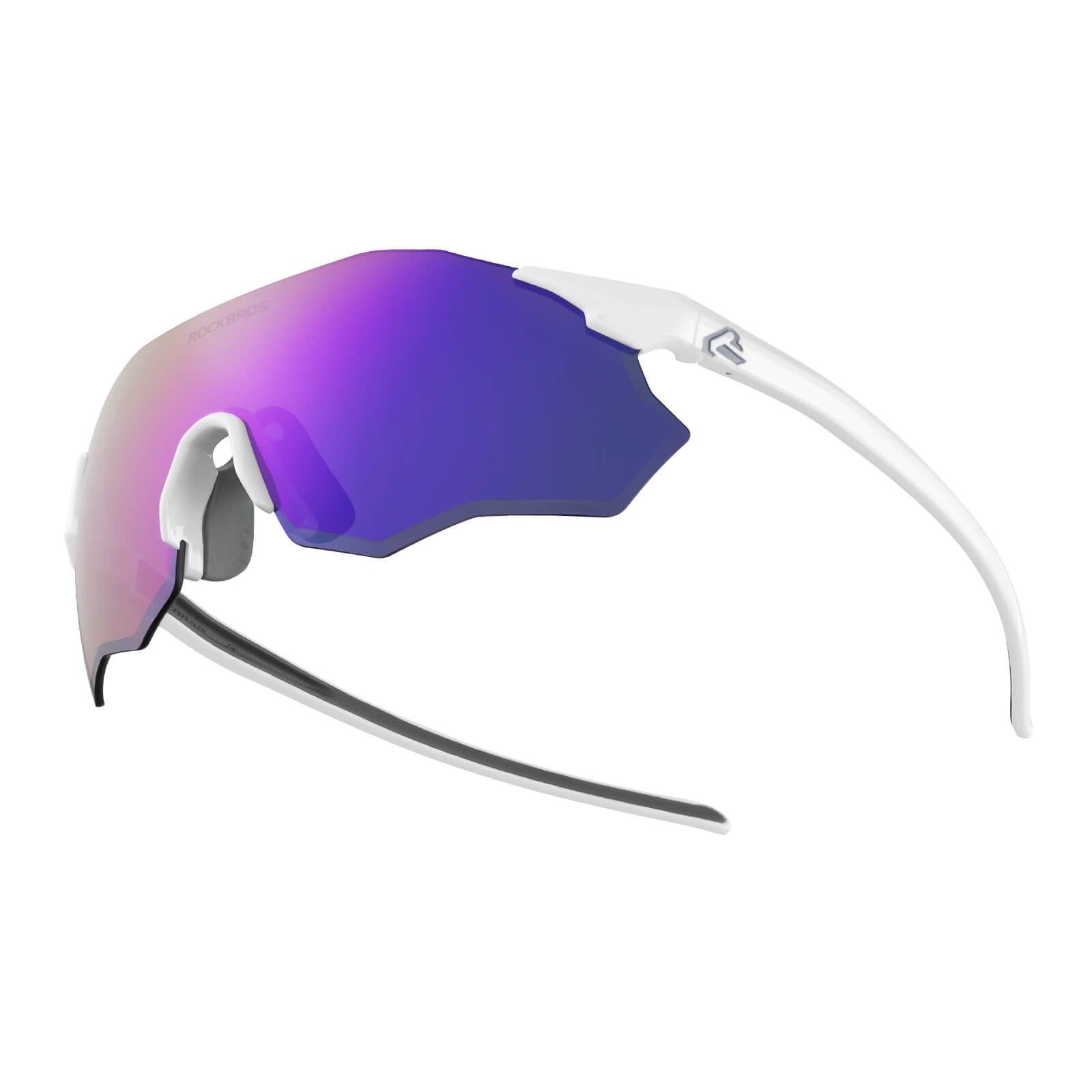 Fahrradbrille Verspiegelte Gläser UV400 - Schutz Ohne Rahmen - SWIFT - Fahrradbrille ROCKBROS - EU - NooMii