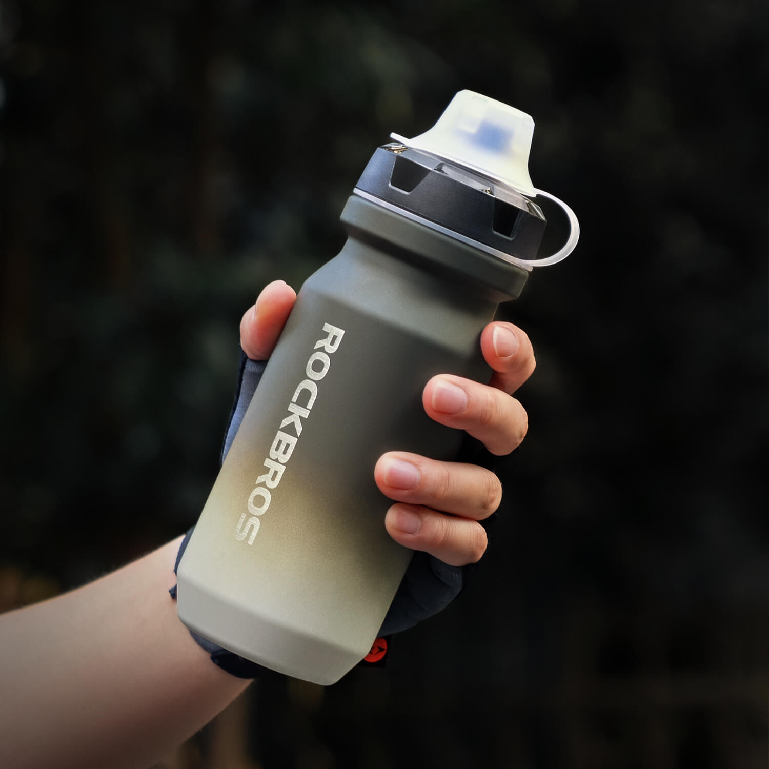 Fahrradflasche mit auslaufsicherem Pull - Top - Verschluss 600/750ml - Fahrradflasche ROCKBROS - EU - NooMii