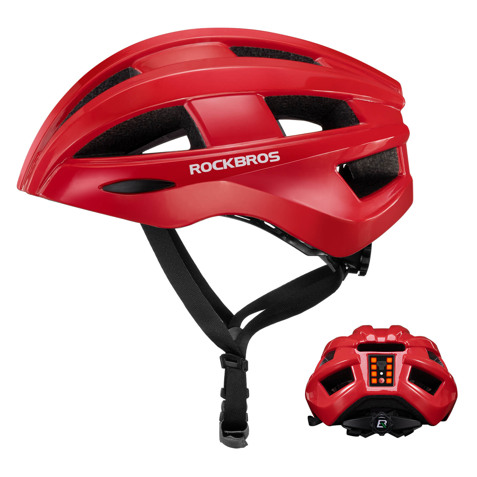 Fahrradhelm mit Rücklicht 55 - 60cm - Fahrradhelme ROCKBROS - EU - NooMii