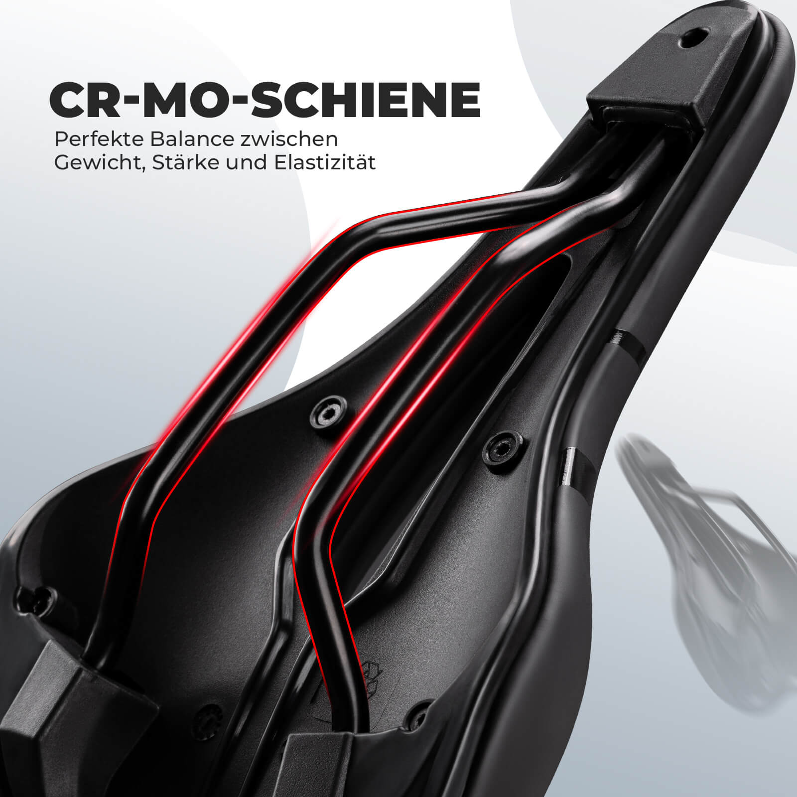 Fahrradsattel Bequem Memory Foam für Rennrad MTB - Fahrradsattel ROCKBROS - EU - NooMii