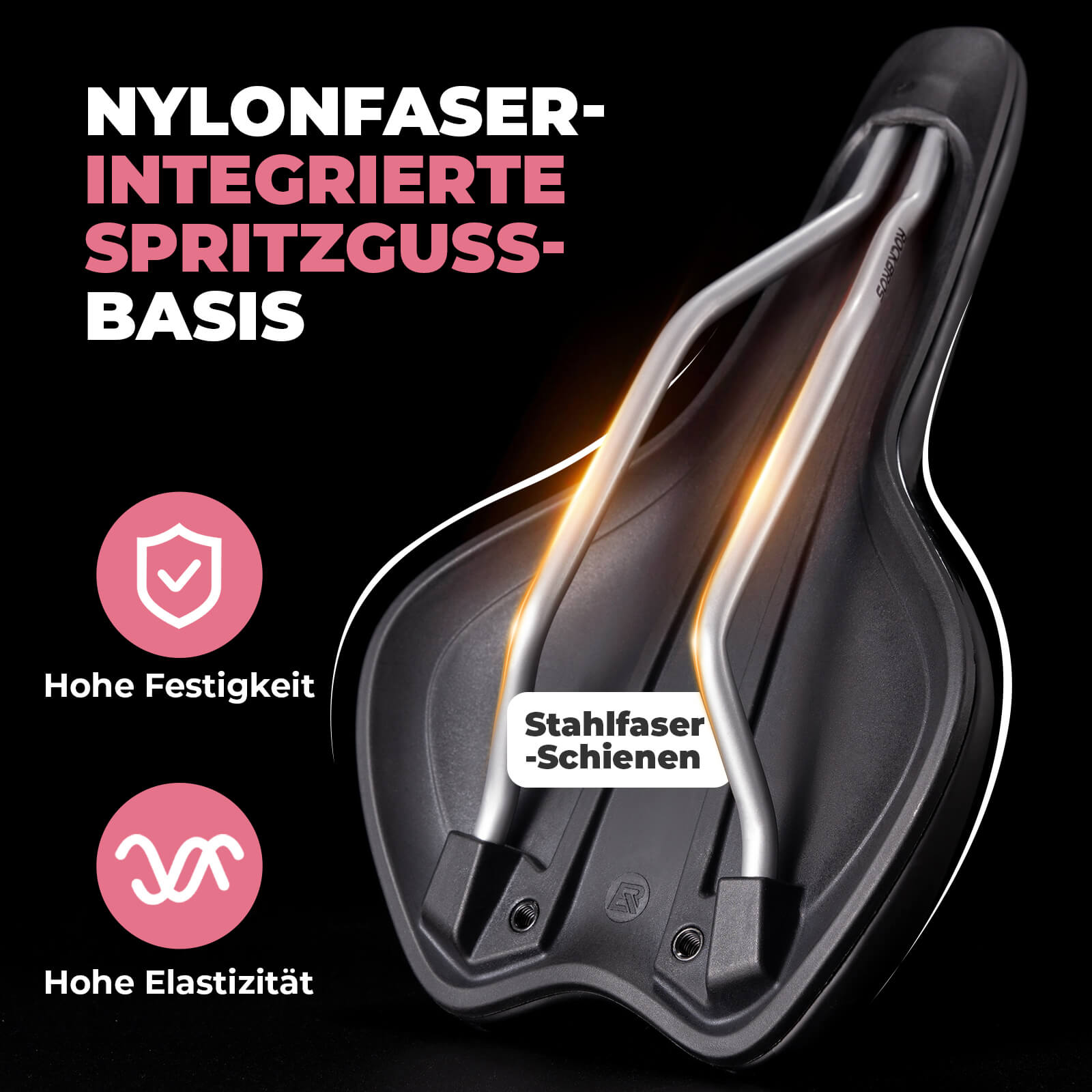 Fahrradsattel Ergonomisch Wasserdicht Atmungsaktiv Damen - Fahrradsattel ROCKBROS - EU - NooMii