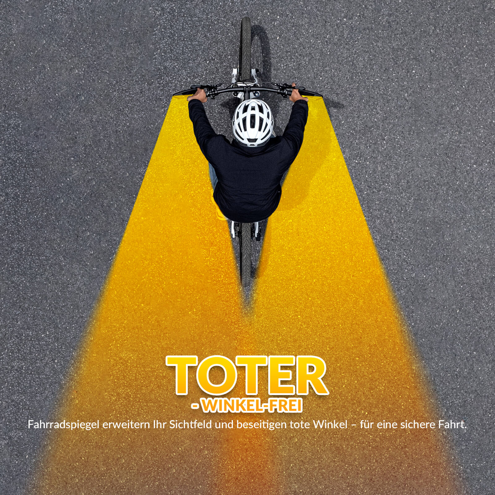 Fahrradspiegel Rückspiegel 360 ° Verstellbarer für Lenker 21 - 26mm - Fahrradspiegel ROCKBROS - EU - NooMii