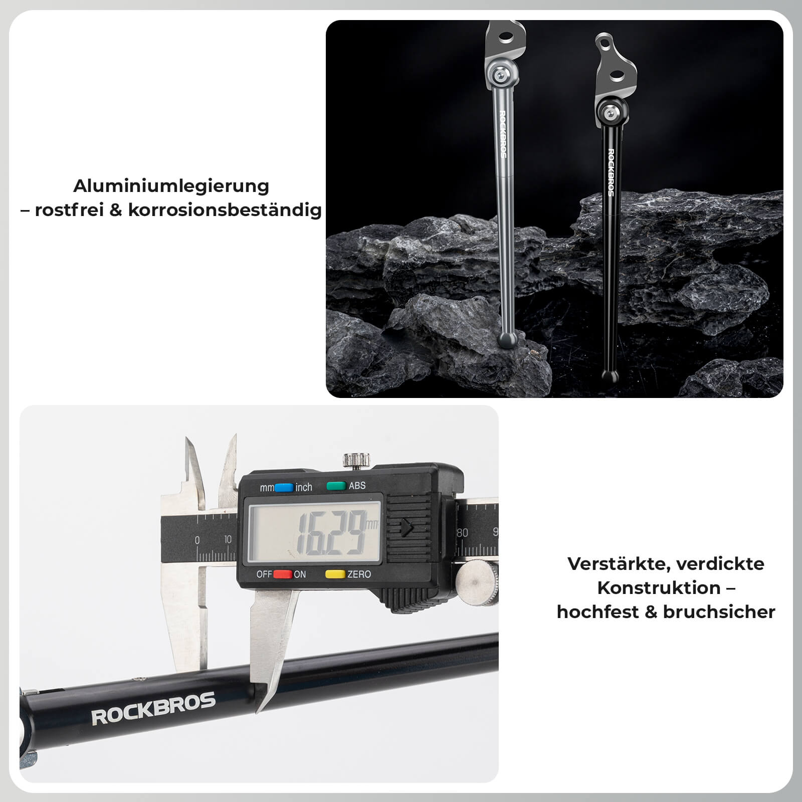 Fahrradständer für Falträder Seitenständer für Brompton 16 Zoll - Fahrradständer ROCKBROS - EU - NooMii