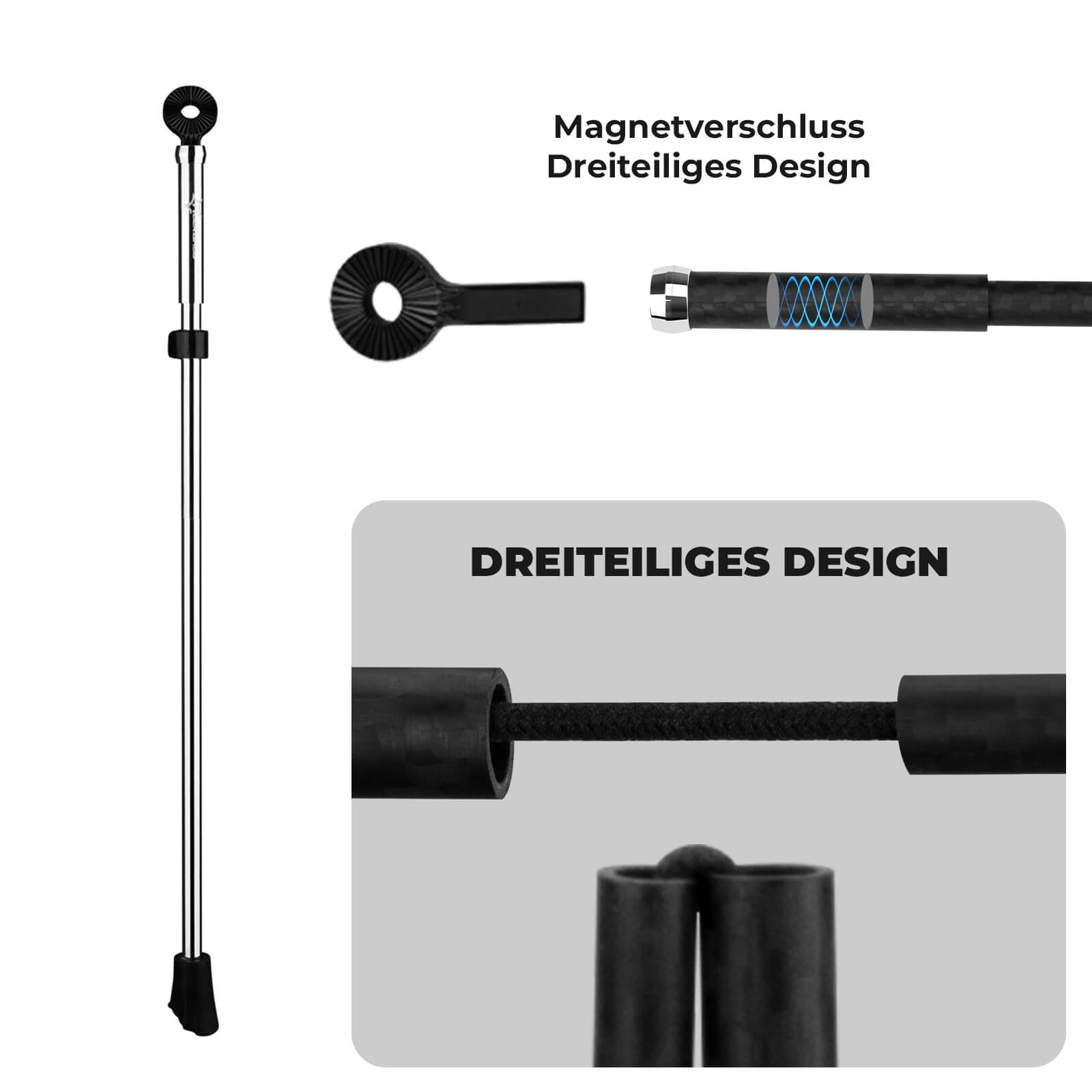Fahrradständer Klappbar Seitenständer für 26–27,5 Zoll - Fahrradständer ROCKBROS - EU - NooMii