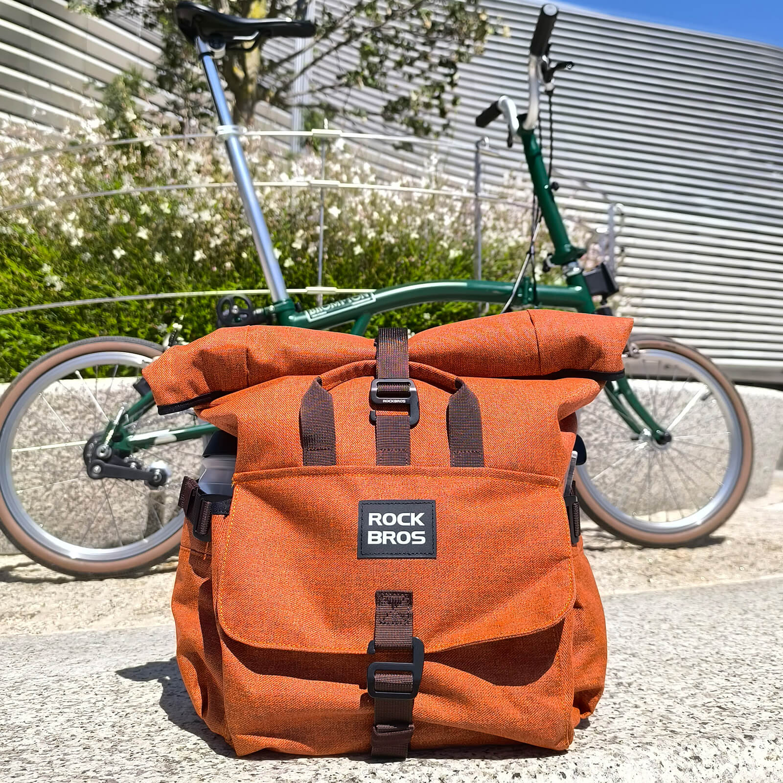 Fahrradtasche Lenkertasche für Brompton 15L+1,8L - Fahrradtaschen ROCKBROS - EU - NooMii