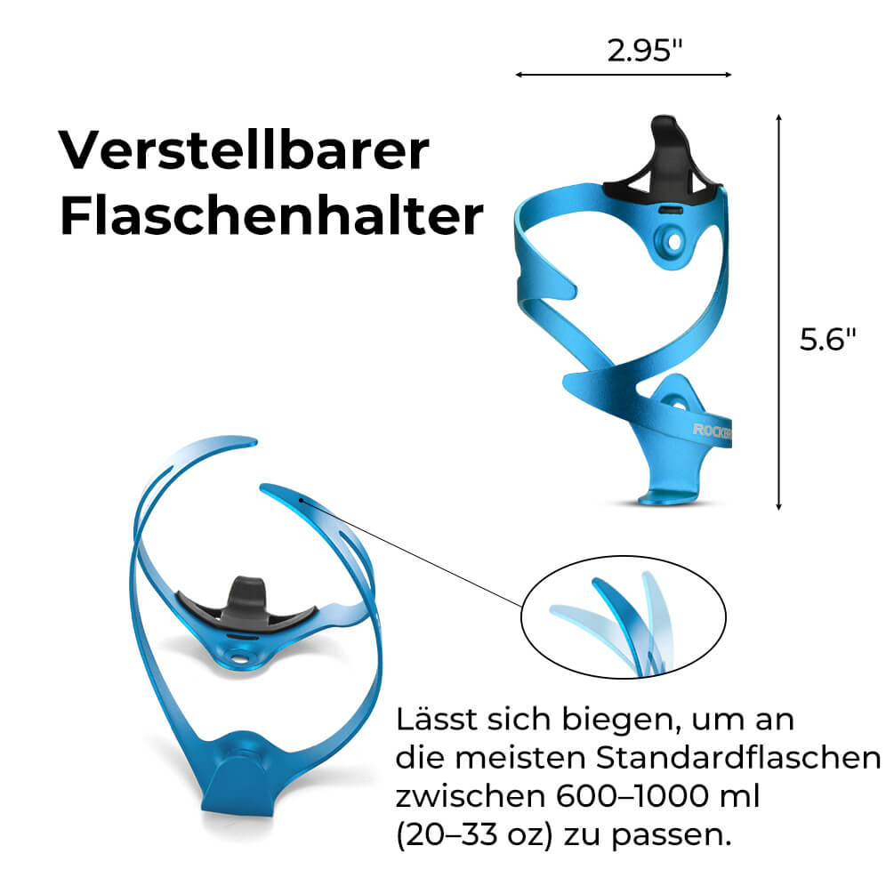 Flaschenhalter Leicht Trinkflaschenhalter für MTB Rennrad - Fahrrad Flaschenhalter ROCKBROS - EU - NooMii