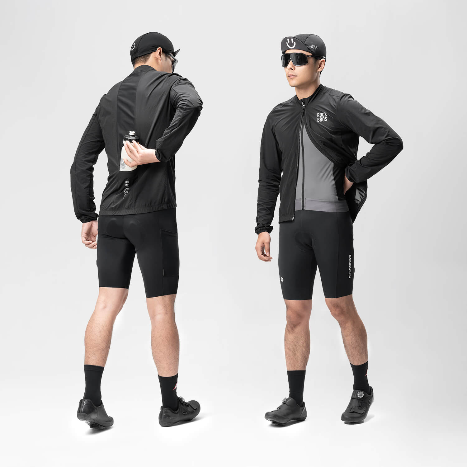 Herren Leichte Fahrradjacke Atmungsaktiv Frühling/Sommer - Fahrradjacke ROCKBROS - EU - NooMii