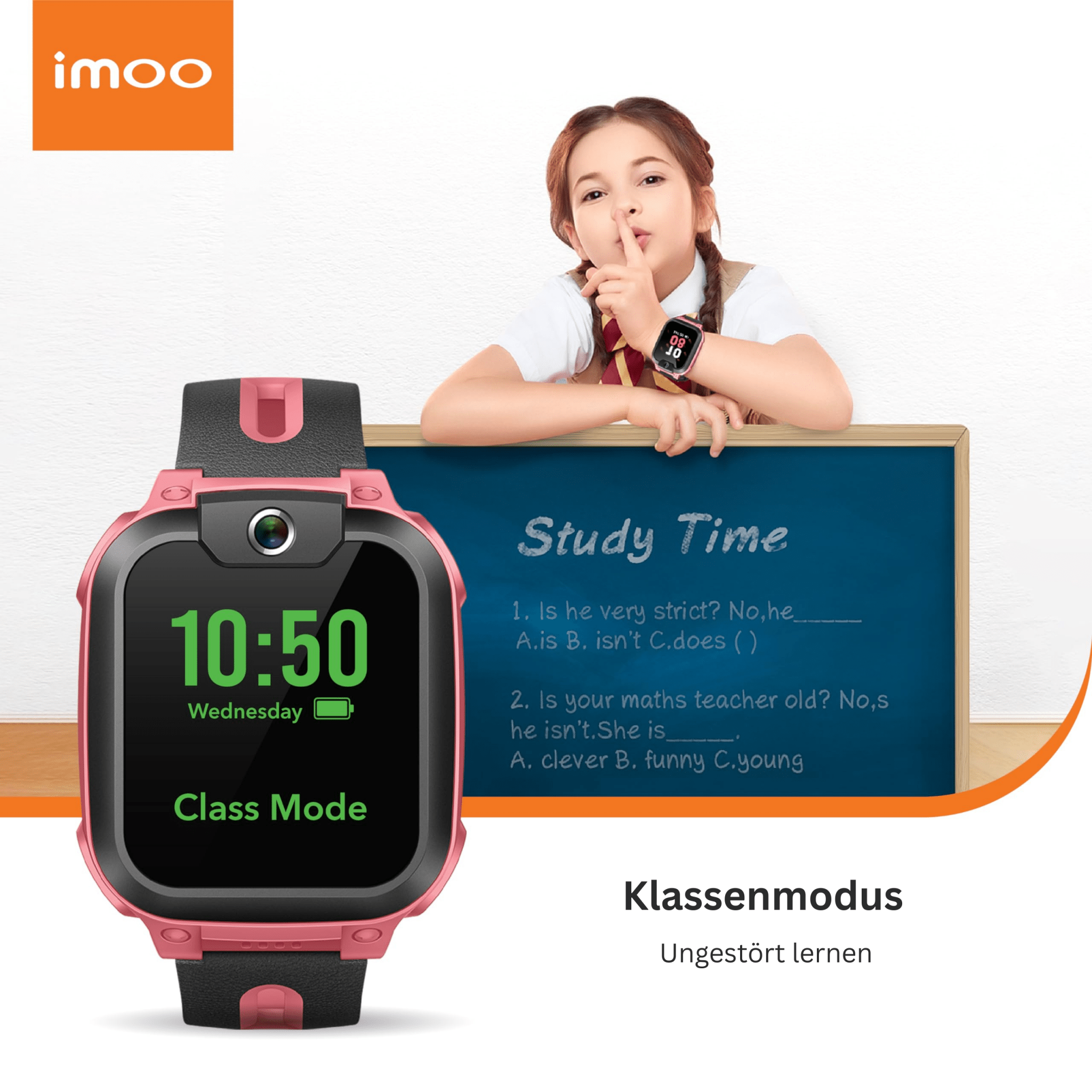 imoo Z1 Kinder - Smartwatch - Smartwatch IMOO - NooMii