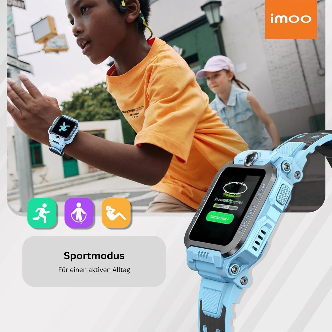 imoo Z7 Kinder - Smartwatch - Smartwatch IMOO - NooMii
