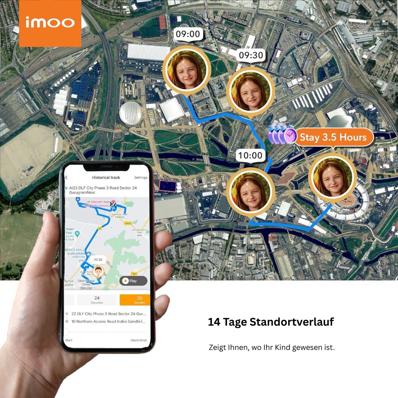 imoo Z7 Kinder - Smartwatch - Smartwatch IMOO - NooMii