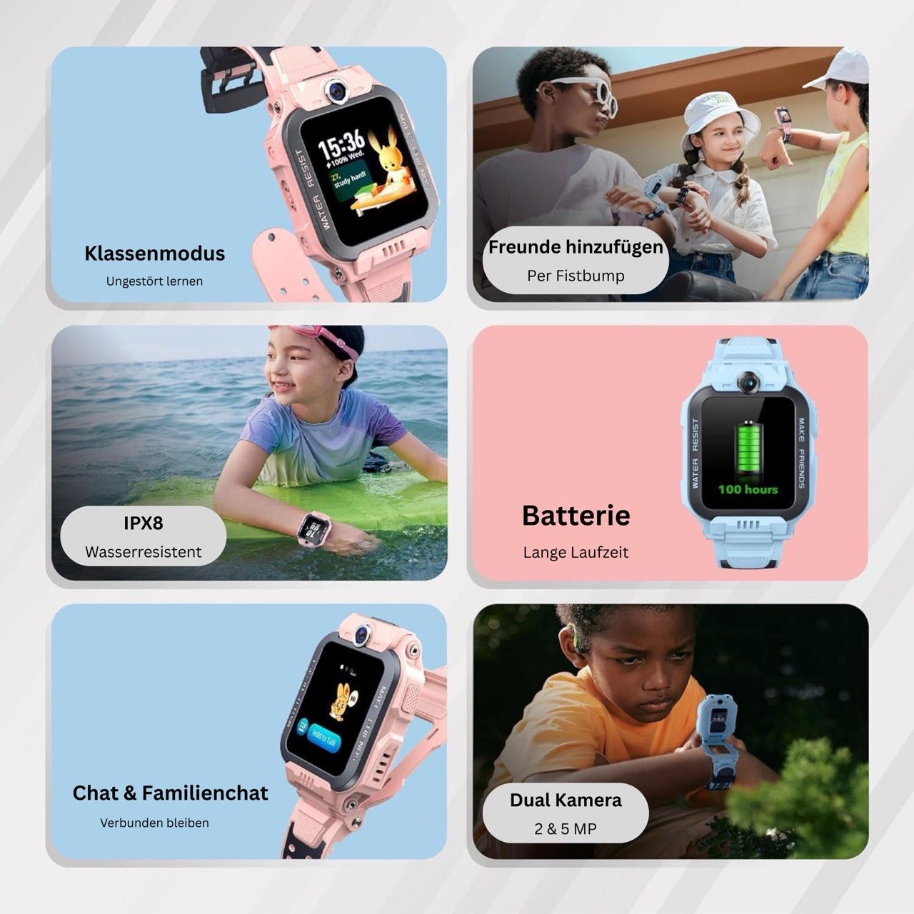 imoo Z7 Kinder - Smartwatch - Smartwatch IMOO - NooMii