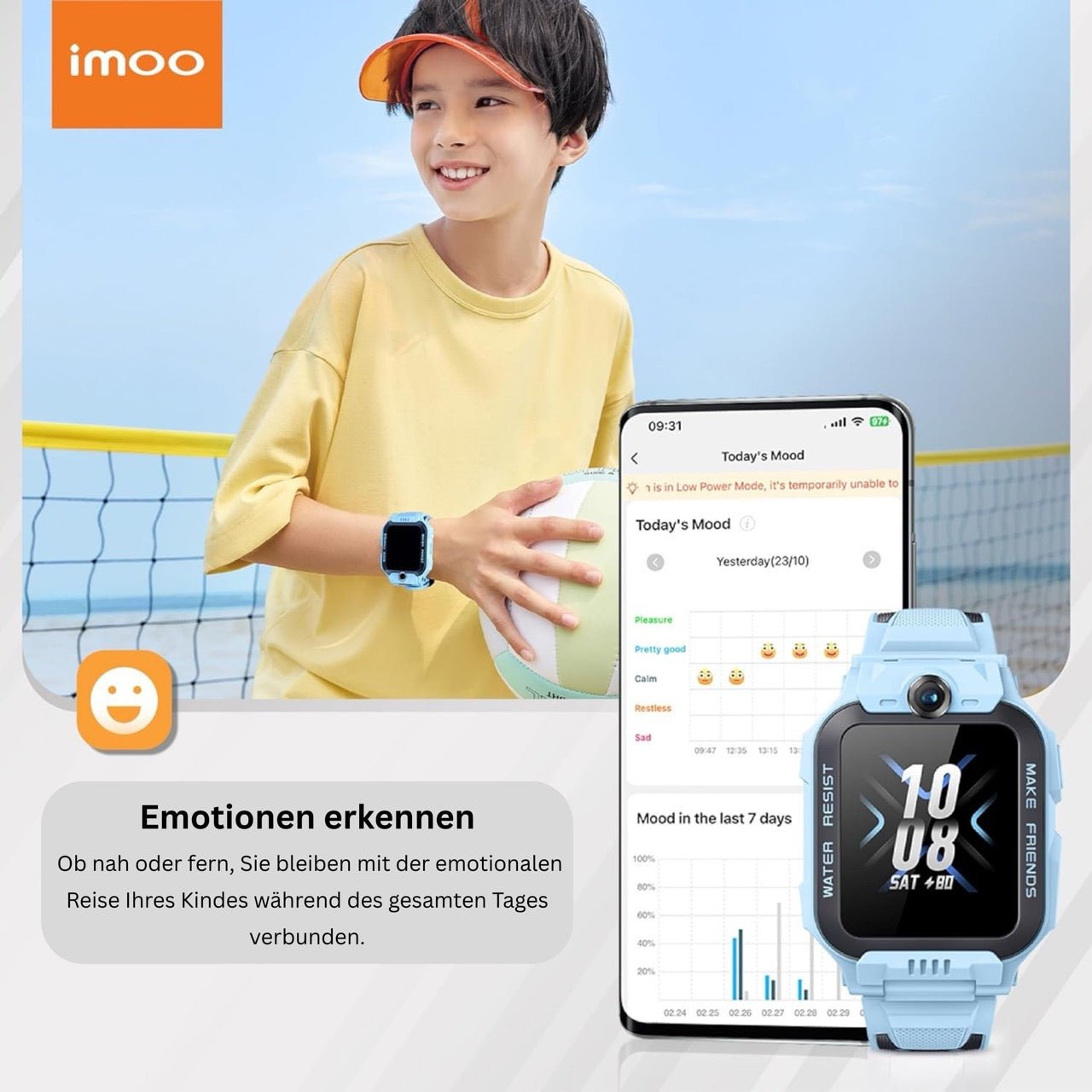 imoo Z7 Kinder - Smartwatch - Smartwatch IMOO - NooMii