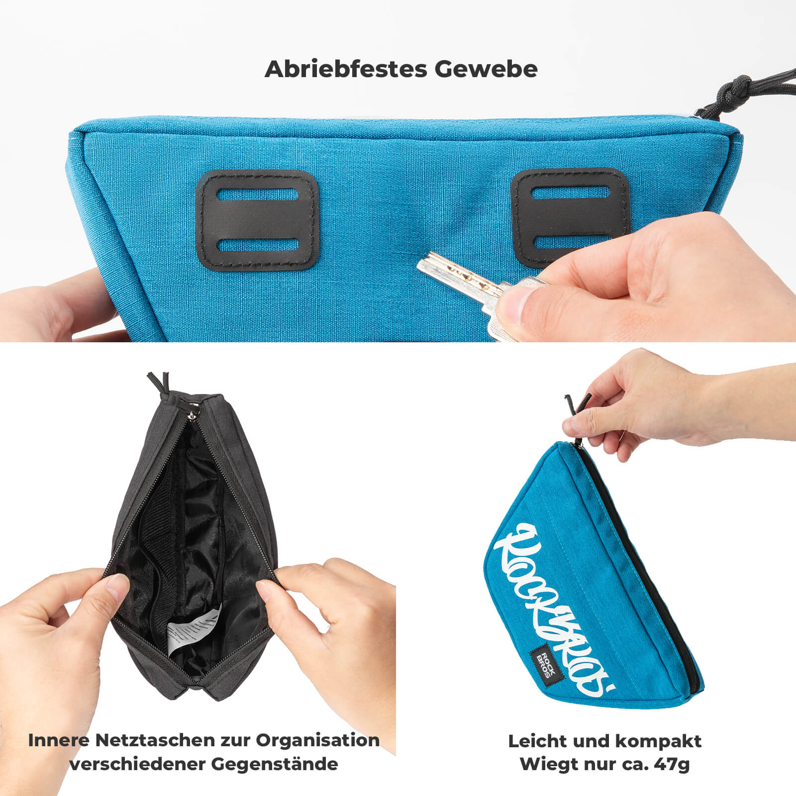 Lenkertasche Leicht Kompakt 0,7L - SketchRide Series - Fahrradtaschen ROCKBROS - EU - NooMii