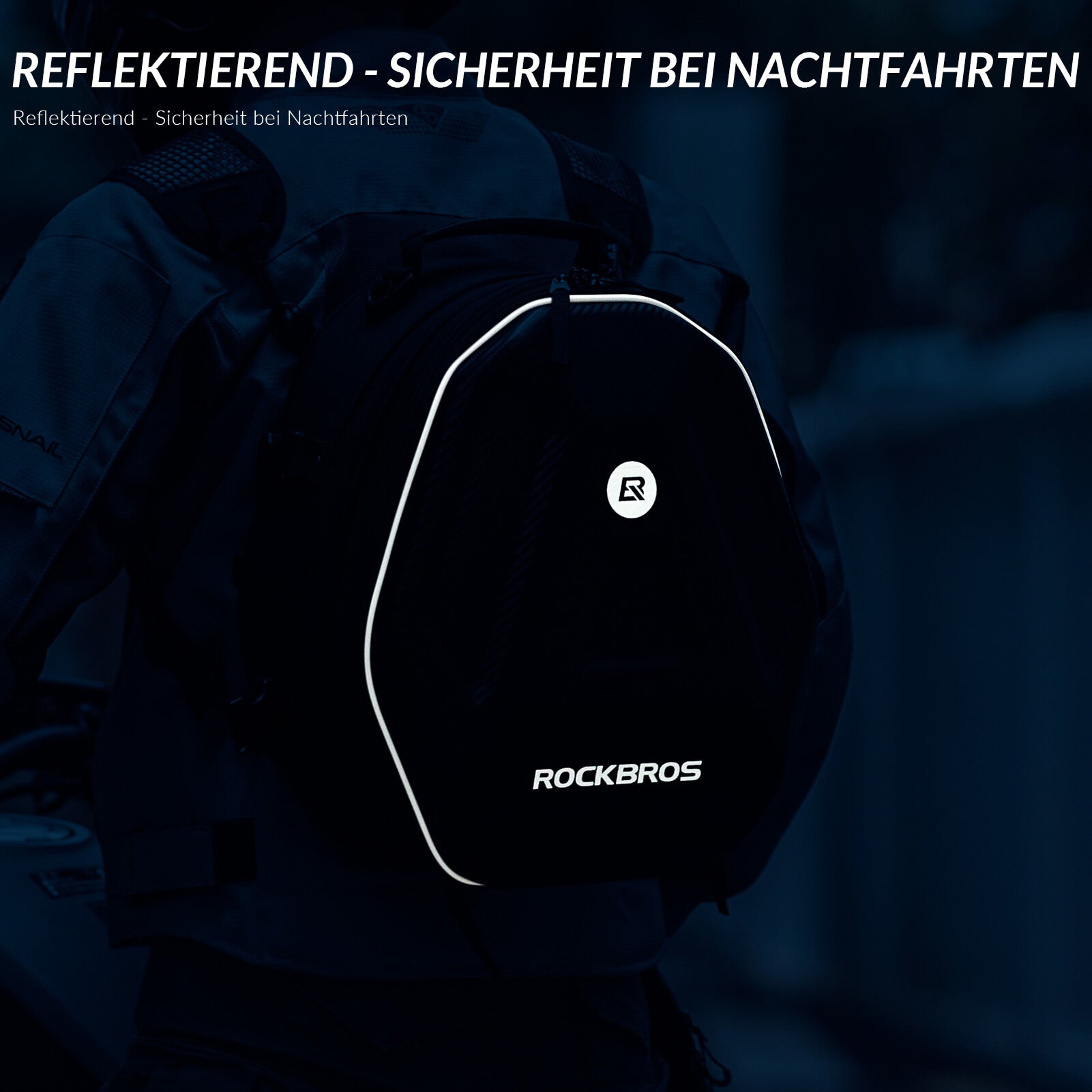Motorradtasche Wasserdicht Gepäckträgertasche Hecktasche 20 - 35L - Fahrradtaschen ROCKBROS - EU - NooMii