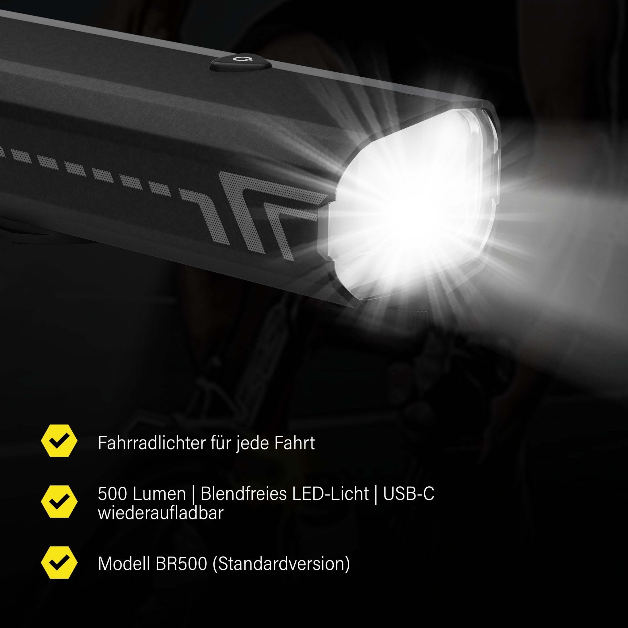 NooMii LED Fahrradlicht NM - BR500 - Fahrradzubehör NooMii - NooMii