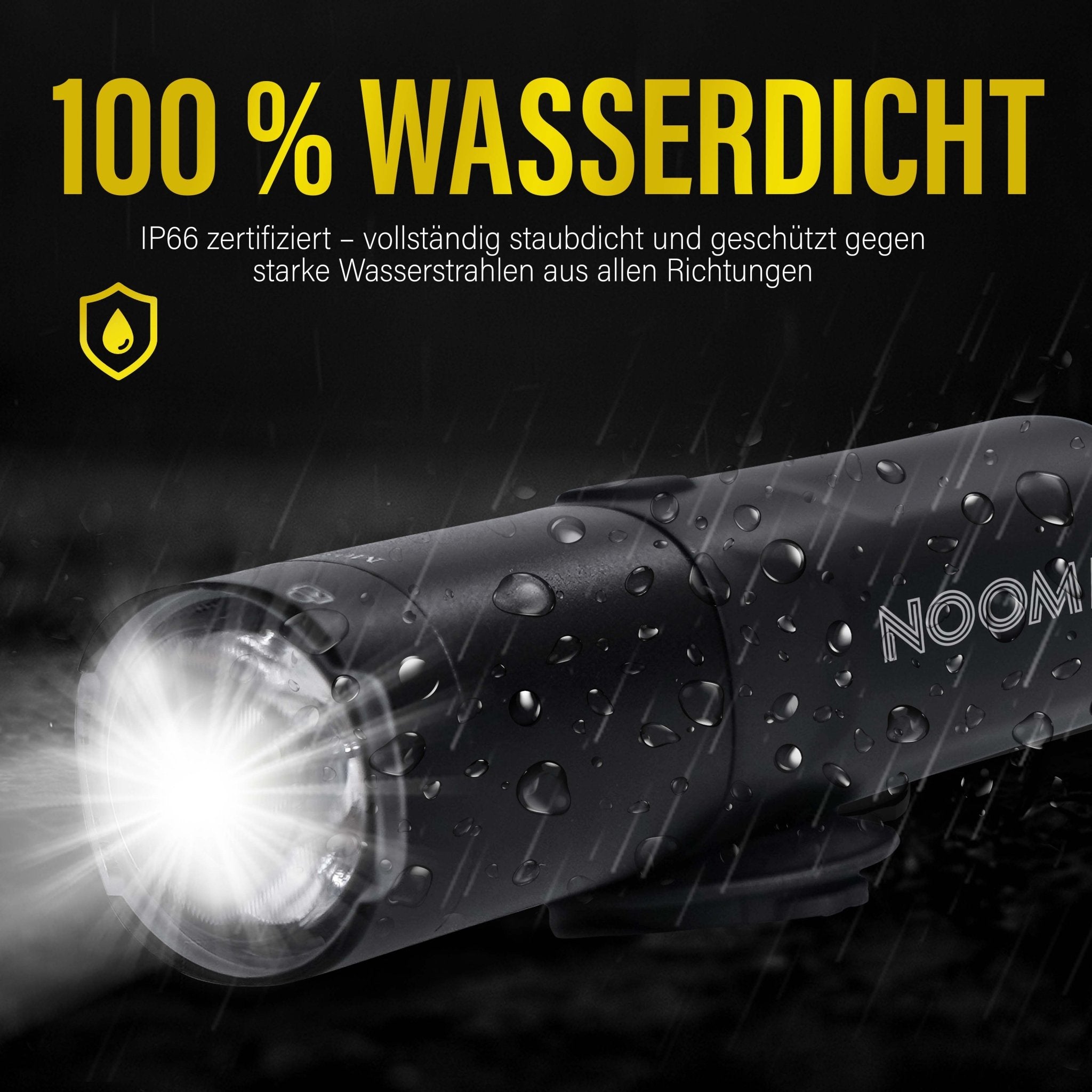 NooMii LED Fahrradlicht NM - M03 - Fahrradzubehör NooMii - NooMii