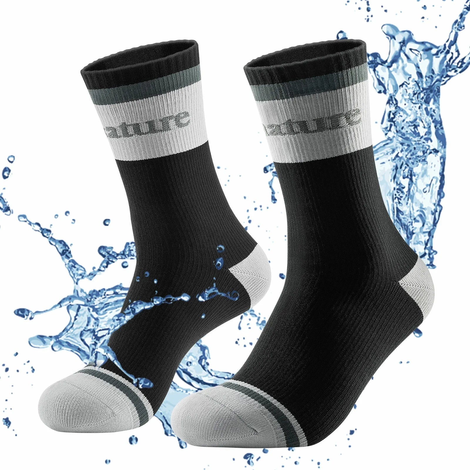 Qunature Wasserdichte Fahrradsocken Atmungsaktiv Unisex - Fahrradsocken ROCKBROS - EU - NooMii