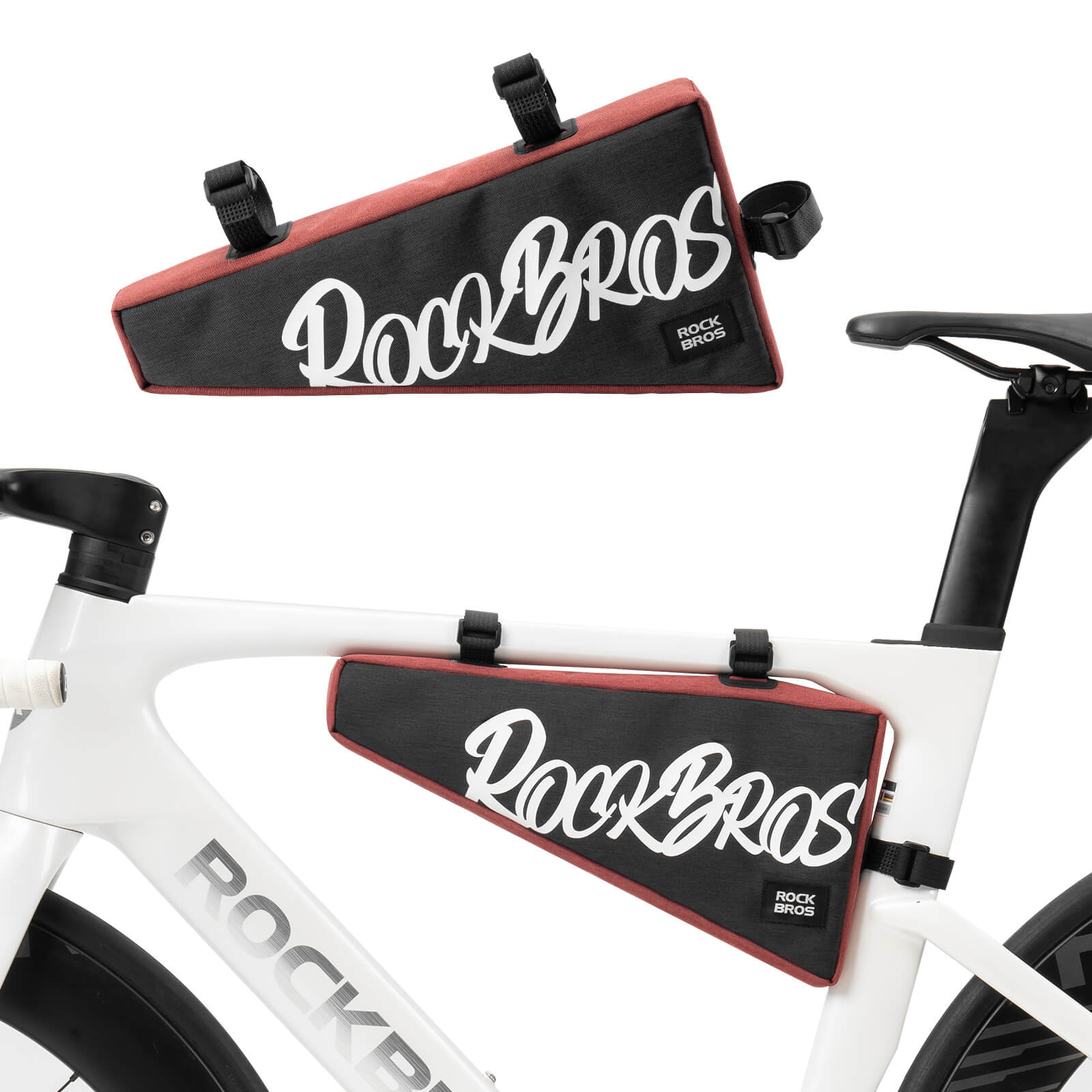 Rahmentasche mit Klettbandverschluss 1,9L - SketchRide Series - Fahrradtaschen ROCKBROS - EU - NooMii