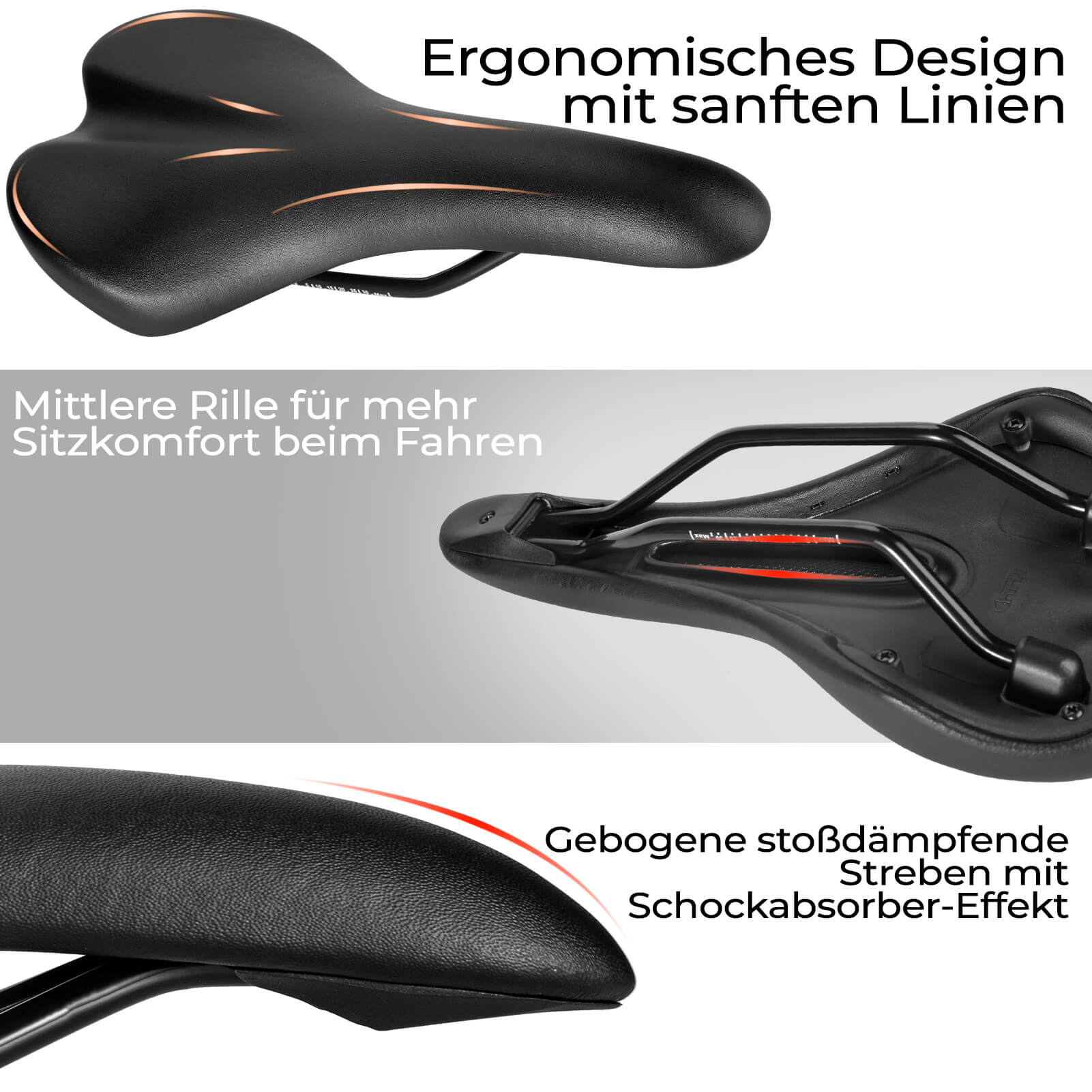 Rennrad Sattel Fahrradsattel Ergonomisch Wasserabweisend - Fahrradsattel ROCKBROS - EU - NooMii