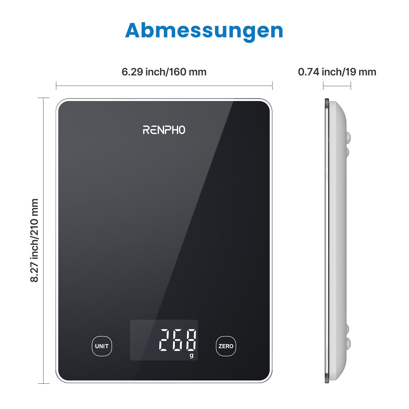 RENPHO Calibra 1L Nutrition Scale - NooMii