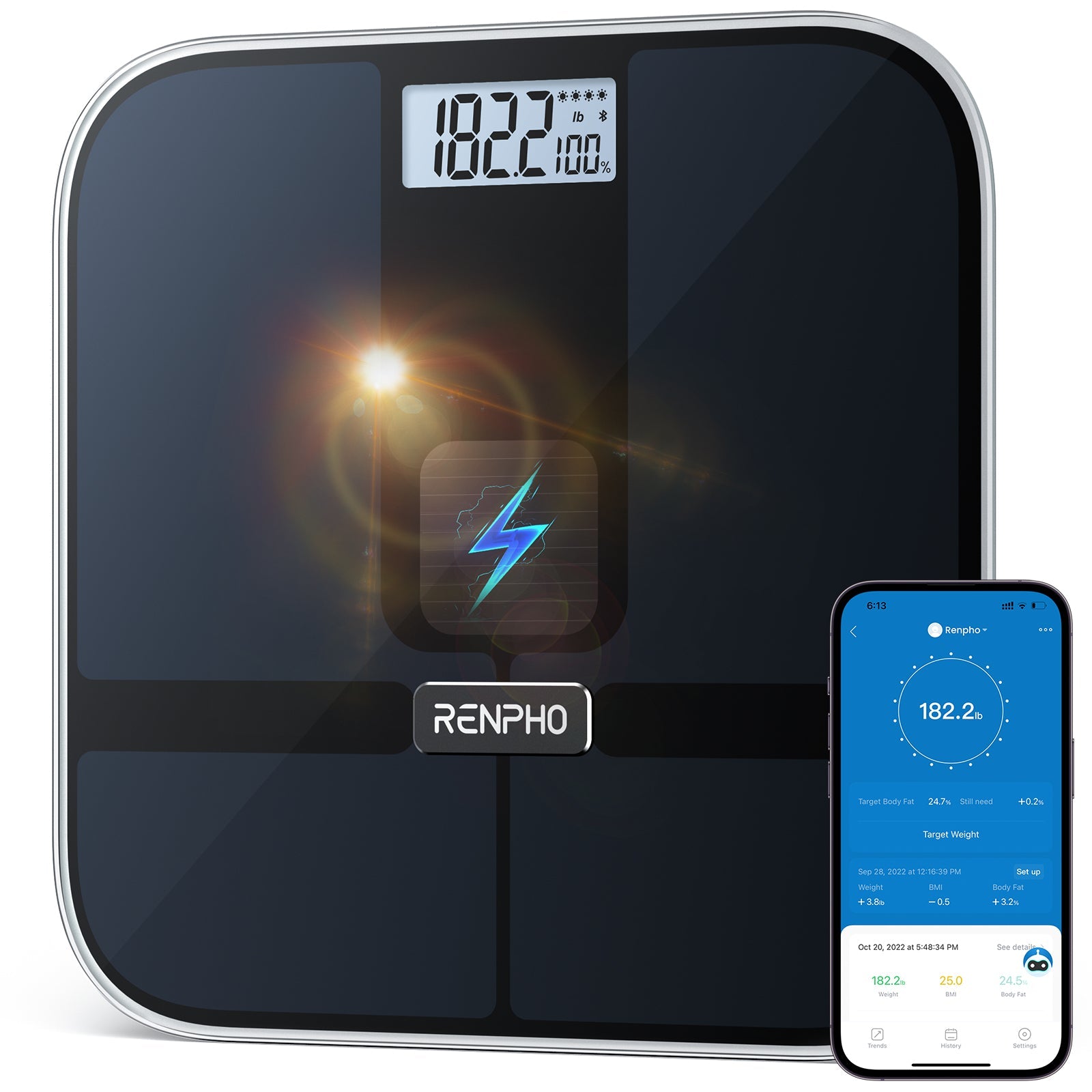 RENPHO Elis Solar 2 Smart Body Scale - NooMii