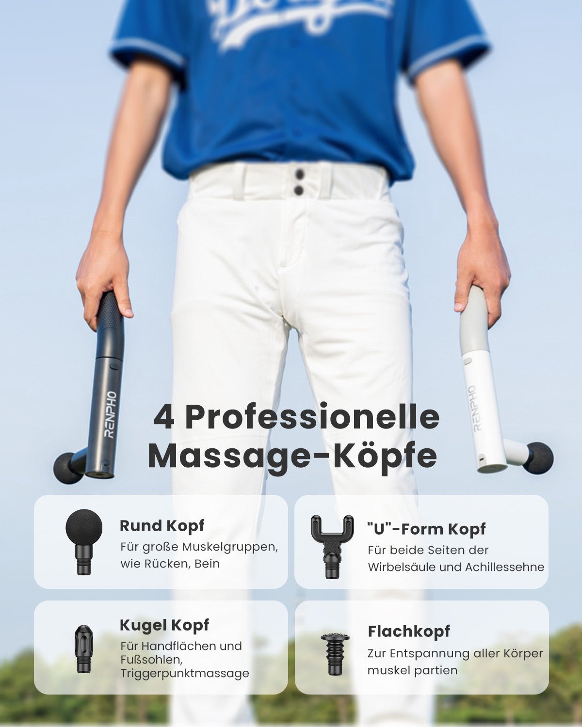 RENPHO Extend Massage Gun - NooMii