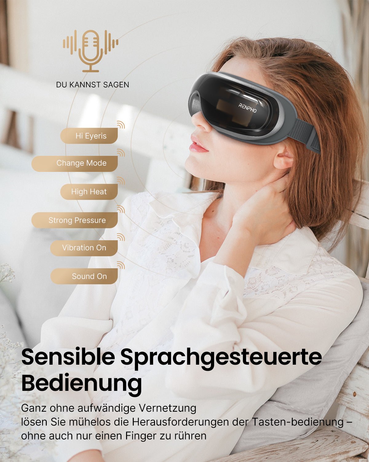 RENPHO Eyeris 3 Eye Massager - NooMii