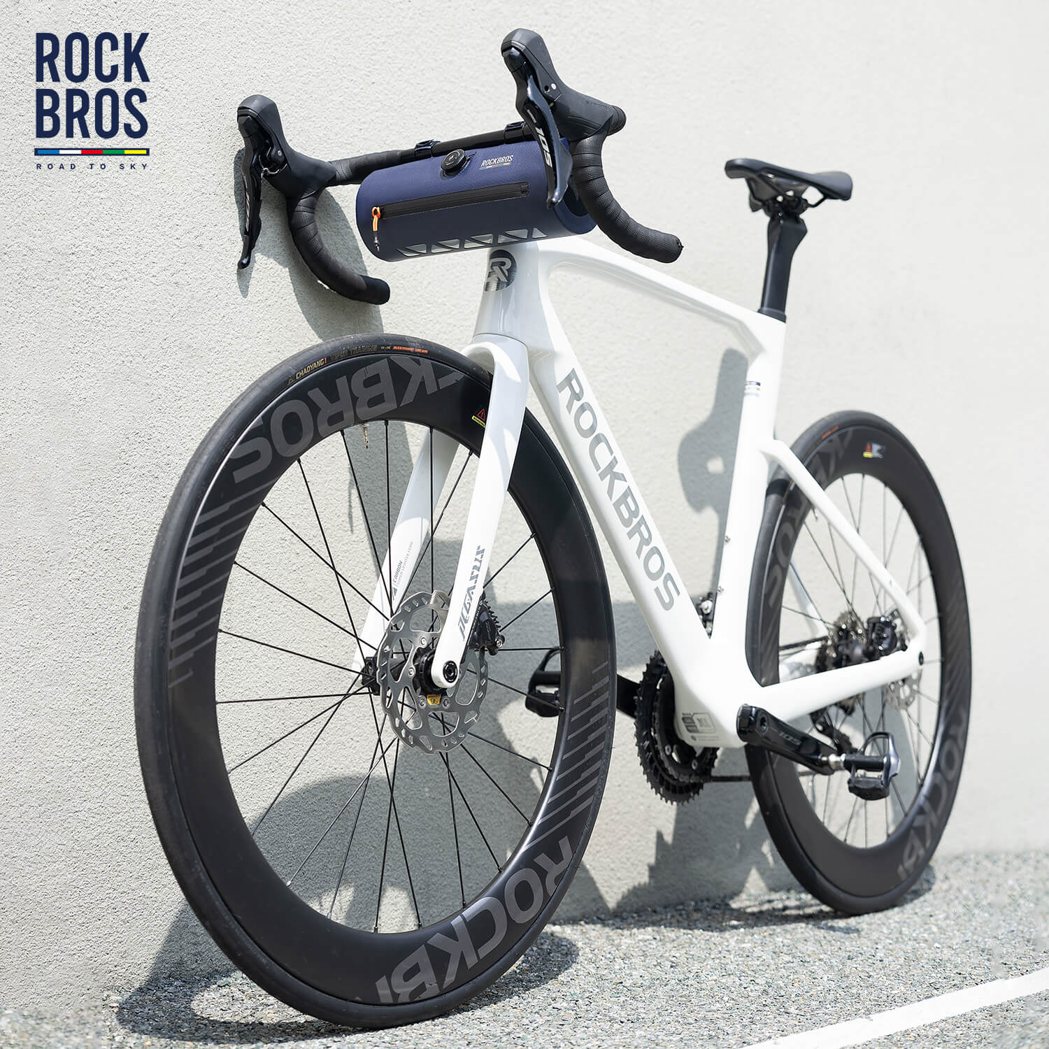 ROAD TO SKY 100 % Wasserdicht Lenkertasche 2L - Fahrradtaschen ROCKBROS - EU - NooMii