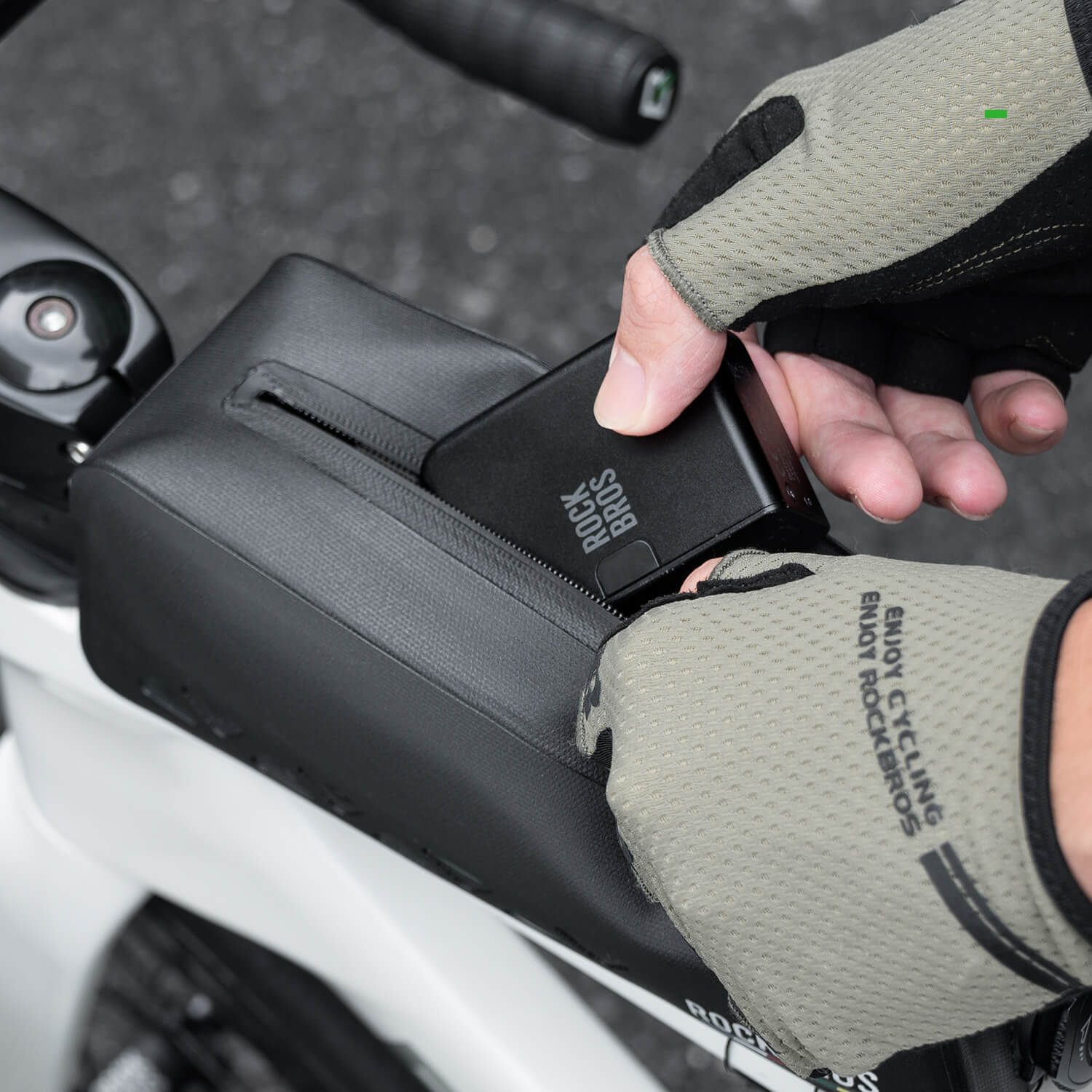 ROAD TO SKY 100 % Wasserdicht Oberrohrtasche 1 L - Fahrradtaschen ROCKBROS - EU - NooMii