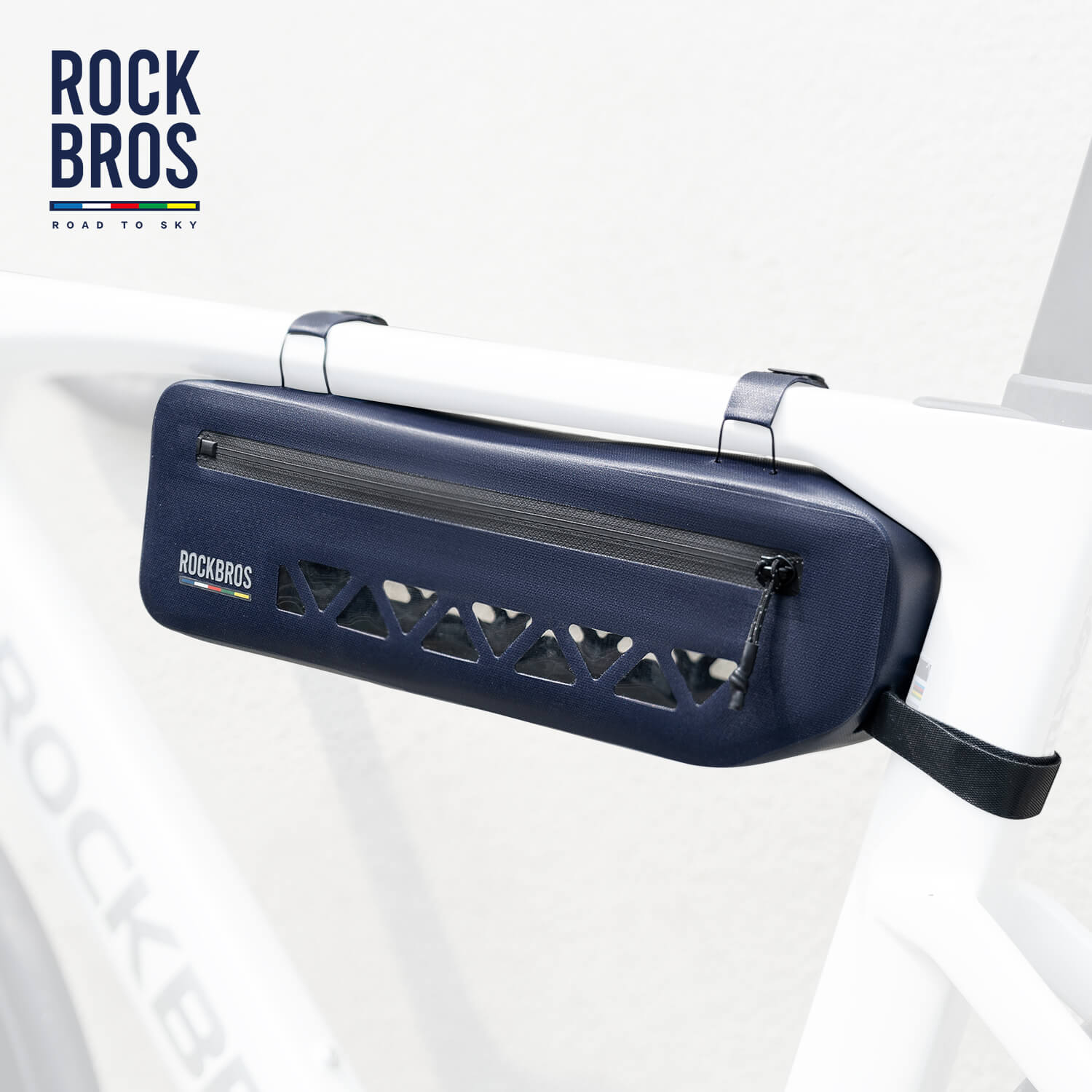 ROAD TO SKY 100 % Wasserdicht Rahmentasche 1,7 L - Fahrradtaschen ROCKBROS - EU - NooMii