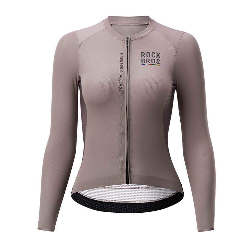 ROAD TO SKY Damen Langarm - Radtrikot Fahrrad Jersey für MTB & Rennrad - Fahrradtrikot ROCKBROS - EU - NooMii