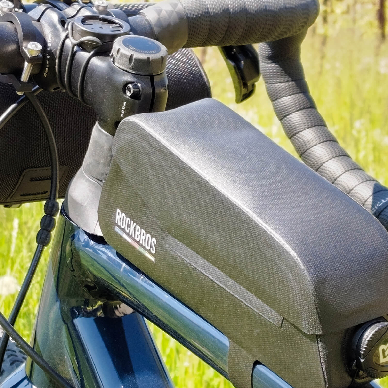 ROAD TO SKY Magnetische Oberrohrtasche 100 % Wasserdicht - Fahrradtaschen ROCKBROS - EU - NooMii