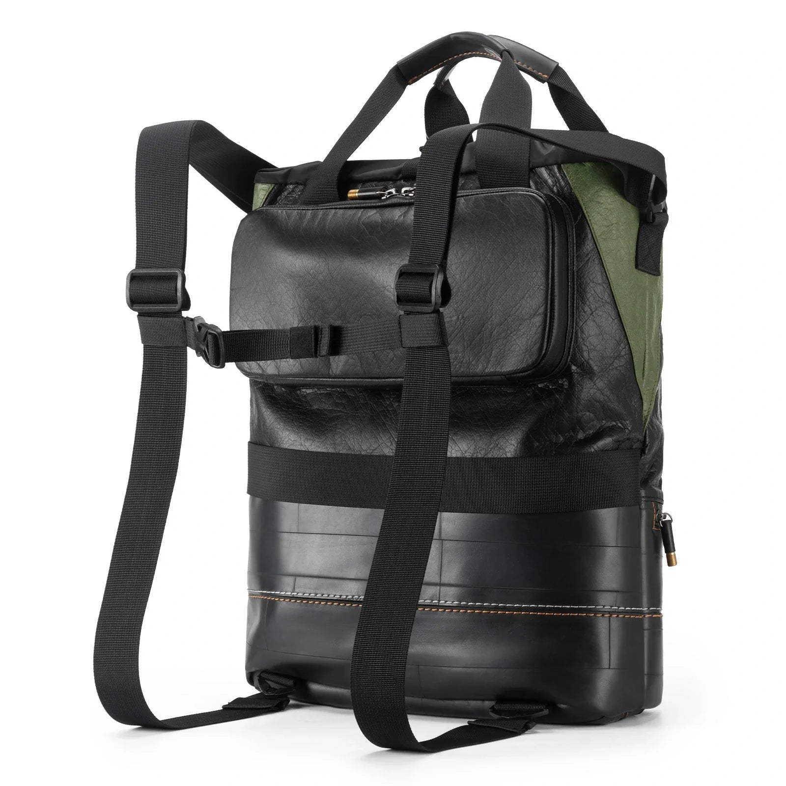 ROAD TO SKY Nachhaltige Fahrrad - Gepäckträgertasche aus recycelten Reifen 12L - Fahrradtaschen ROCKBROS - EU - NooMii